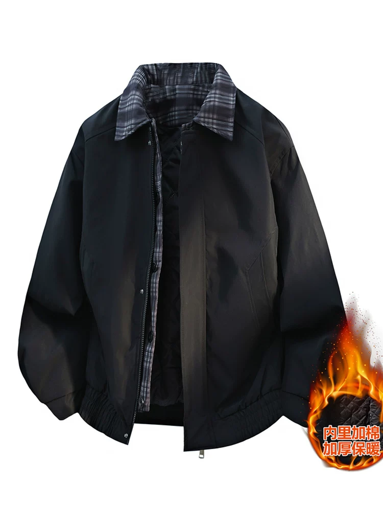 Áo khoác giả hai lớp kiểu Mỹ mới của Jeanswest dành cho nam, thương hiệu thời trang xuân thu mang phong cách cao cấp, áo khoác ngoài thời trang, cá tính.