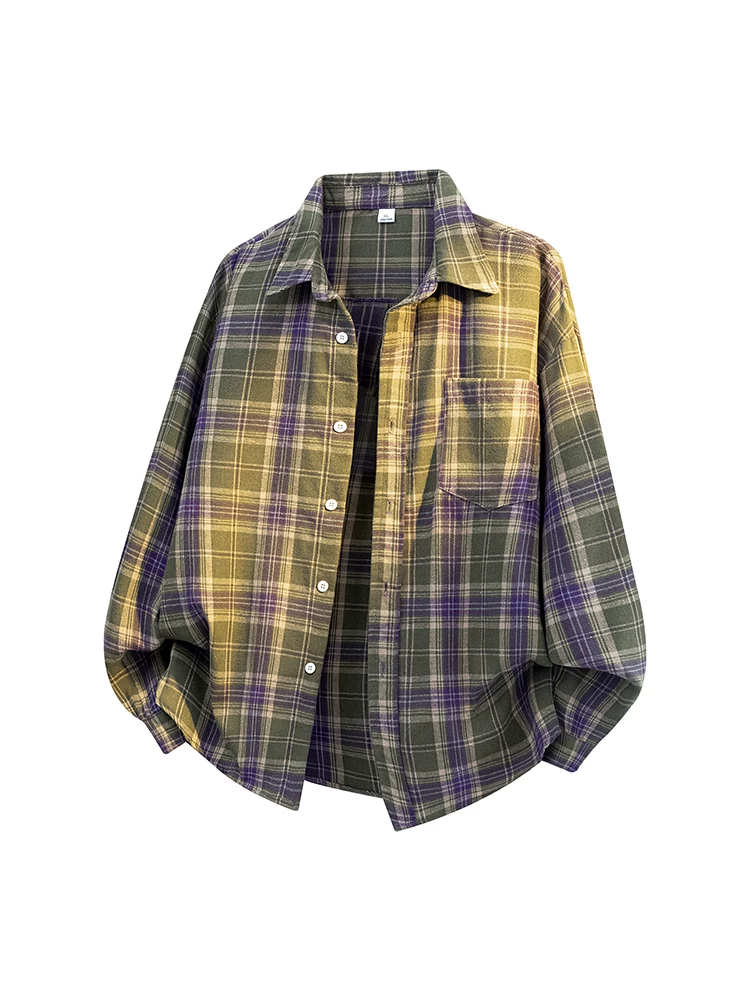 Áo sơ mi dài tay kẻ sọc cổ điển Jeanswest dành cho nam, áo sơ mi cao cấp phong cách mùa xuân, áo dáng rộng đa năng hợp thời trang.