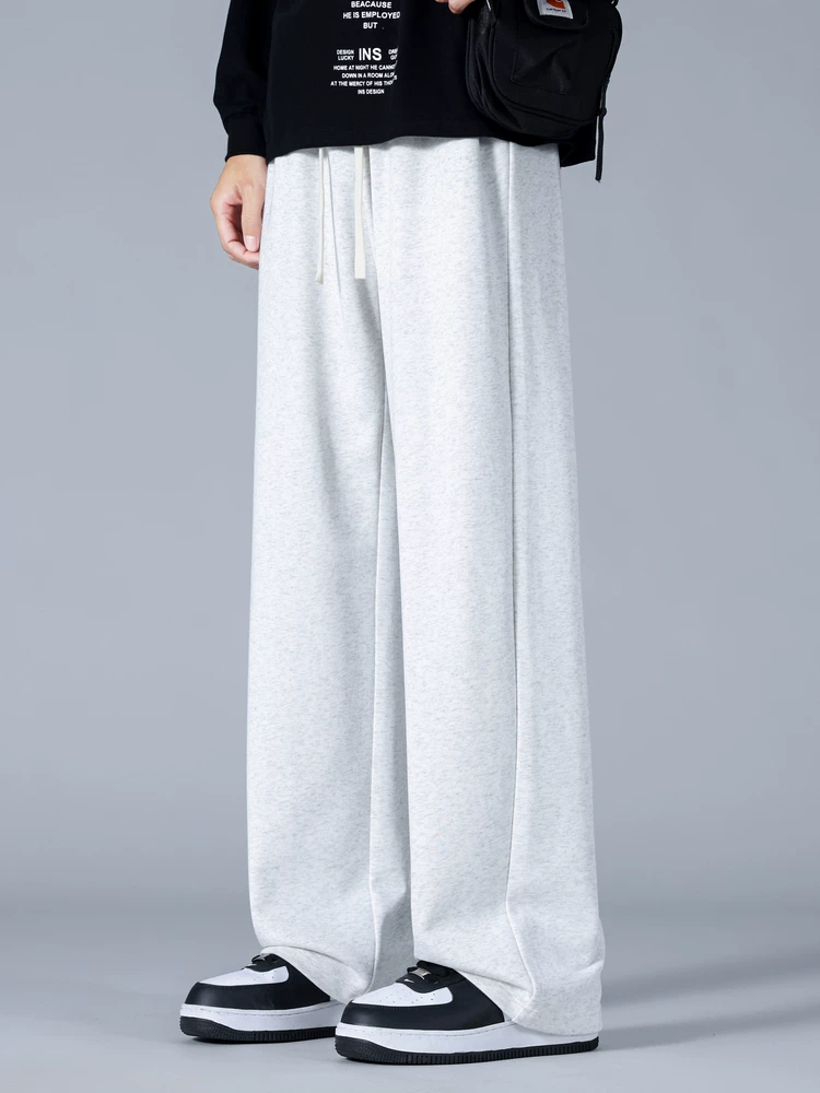 Quần dài ống rộng cao cấp Jeanswest kiểu Mỹ thời thượng màu đen dành cho nam, mẫu mới xuân thu 2026.