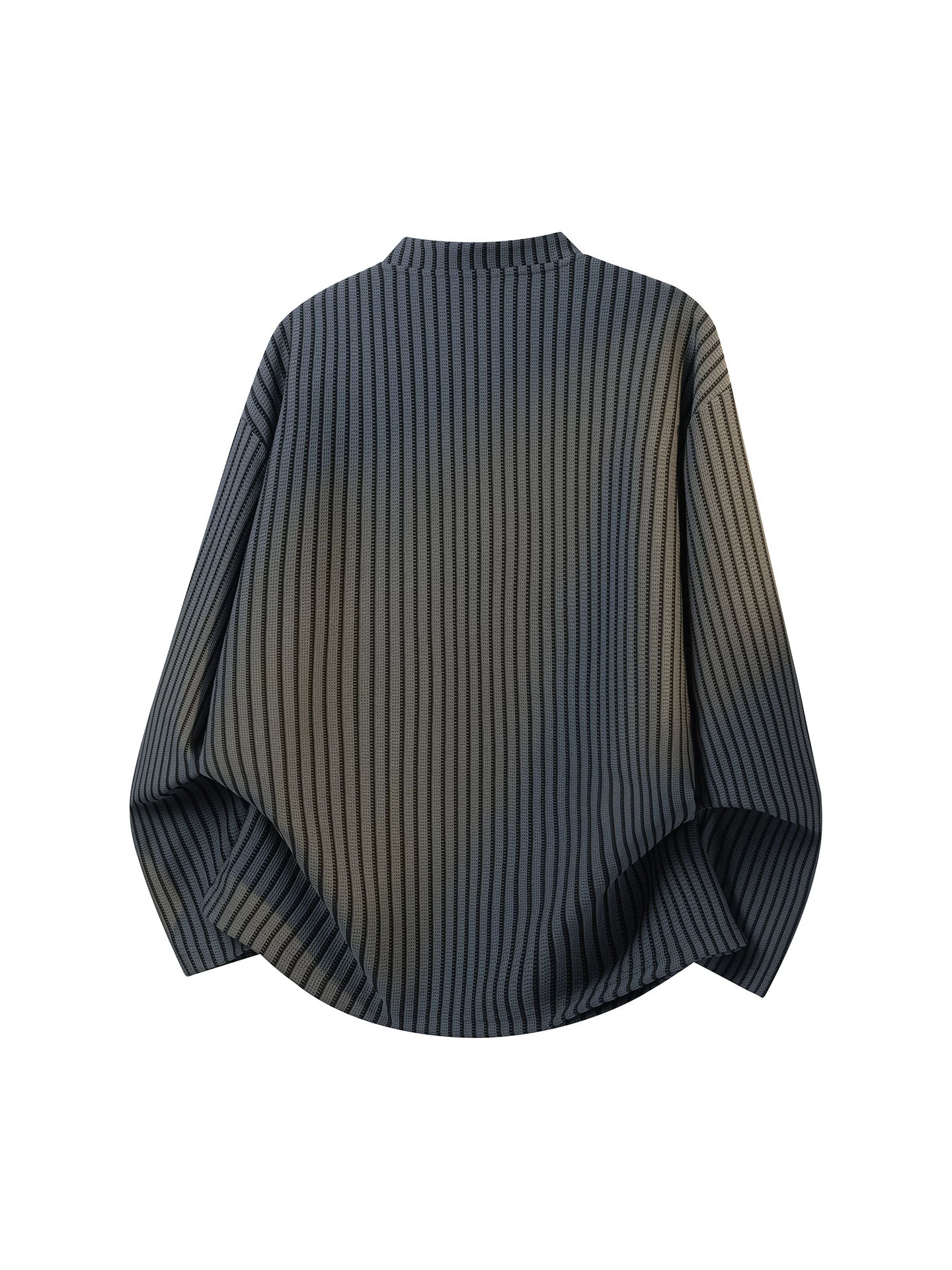 Áo nỉ sọc cổ Henry phong cách mới của Jeanswest dành cho nam, thương hiệu thời trang Mỹ mùa xuân thu, áo dài tay dáng rộng cao cấp.