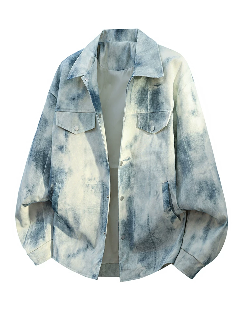 Áo khoác paisley phong cách retro Mỹ của Jeanswest dành cho nam, áo khoác ngoài thời trang mới mùa xuân thu 2026.