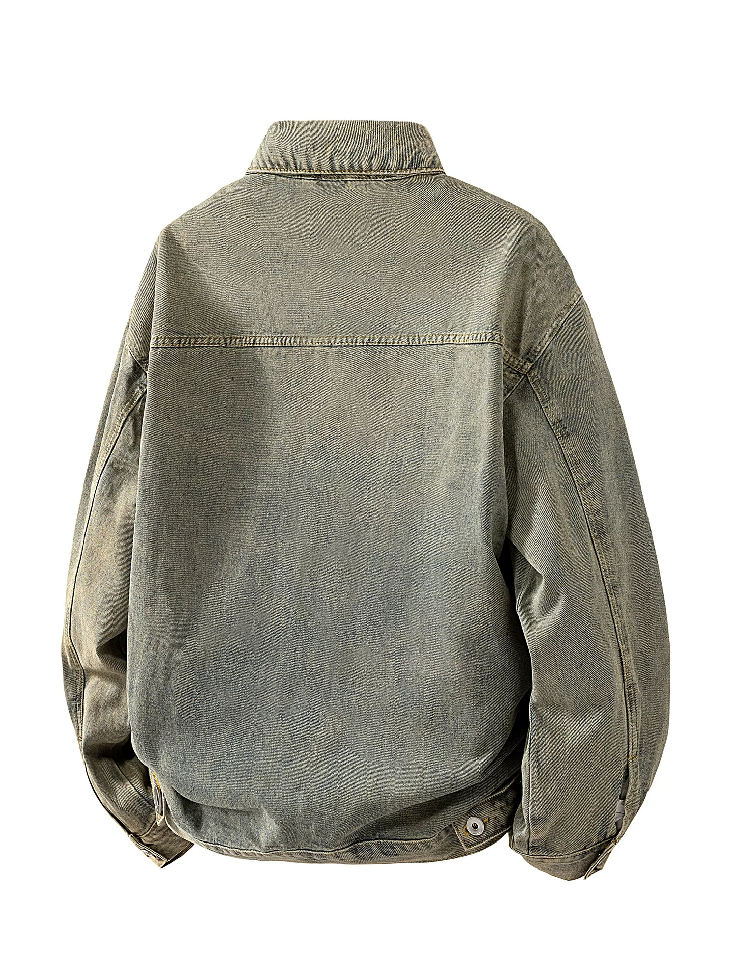 Áo khoác denim cổ điển kiểu Mỹ của Jeanswest dành cho nam, thương hiệu thời thượng mùa xuân thu với cảm giác cao cấp, áo khoác sành điệu và cá tính.