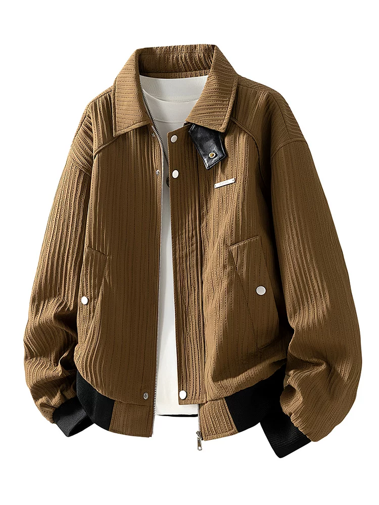 Áo khoác nam Jeanswest 2026 kiểu retro mới, dáng rộng, thời trang cao cấp, thích hợp cho mùa xuân và mùa thu.