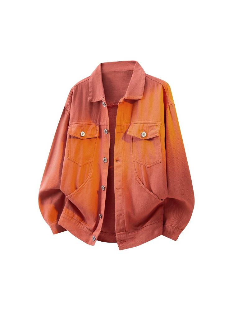 Áo khoác denim dáng rộng cổ điển Jeanswest dành cho nam, Xuân Thu 2026, thương hiệu thời thượng cao cấp, kiểu dáng mới.
