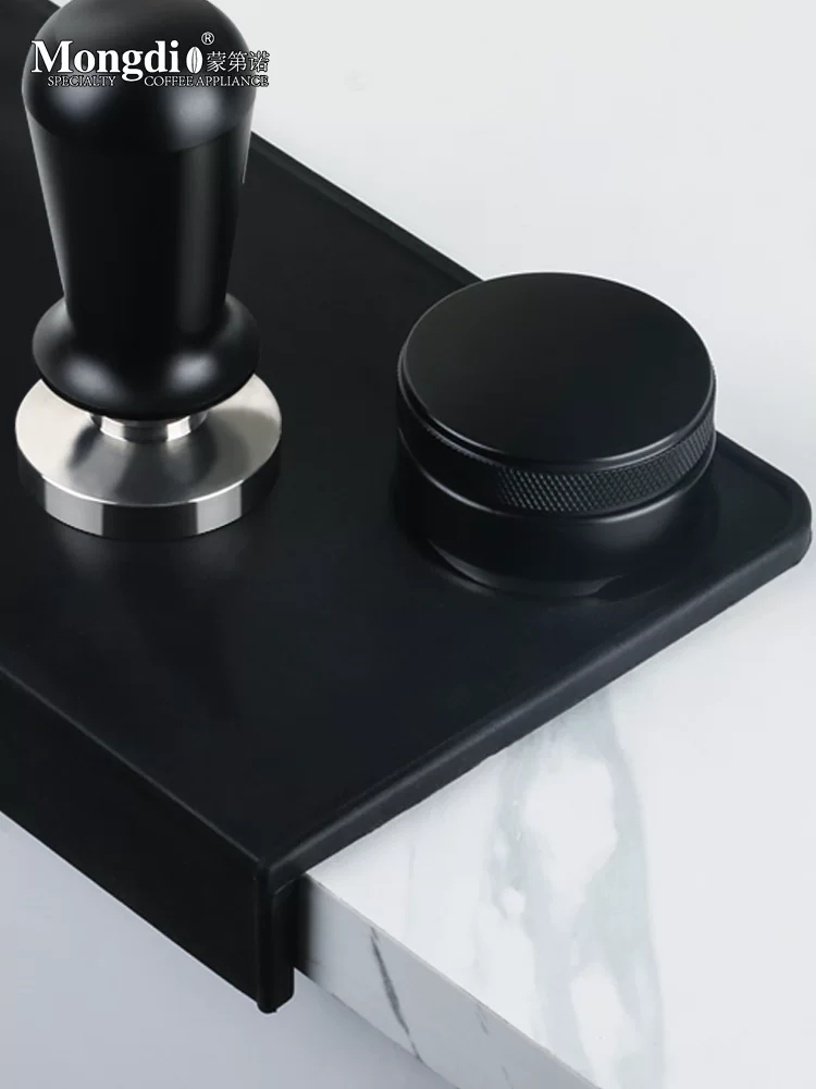 Tấm lót cà phê Mongdio, thảm trải bàn cà phê, thảm góc quầy bar, chất liệu silicon chống trơn trượt, dụng cụ rót bột, phụ kiện máy pha cà phê