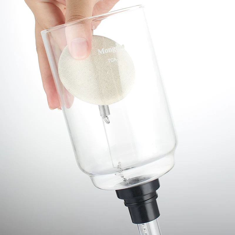 Mongdio siphon bình pha cà phê bộ lọc vải flannel lọc vải lọc lõi lò xo lọc phụ kiện cà phê