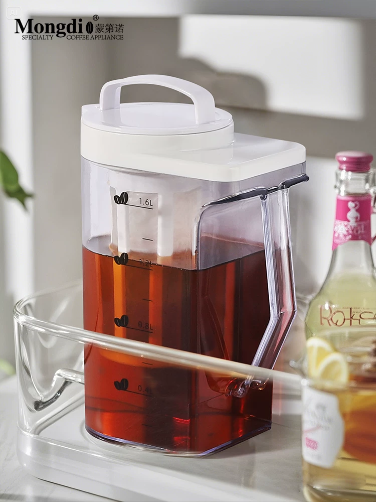 Bình pha cà phê lạnh Mongdio, bình giữ nhiệt pha cà phê lạnh, cốc pha cà phê lạnh, bình cà phê lạnh dung tích lớn, bình nước lạnh, bình pha cà phê lạnh