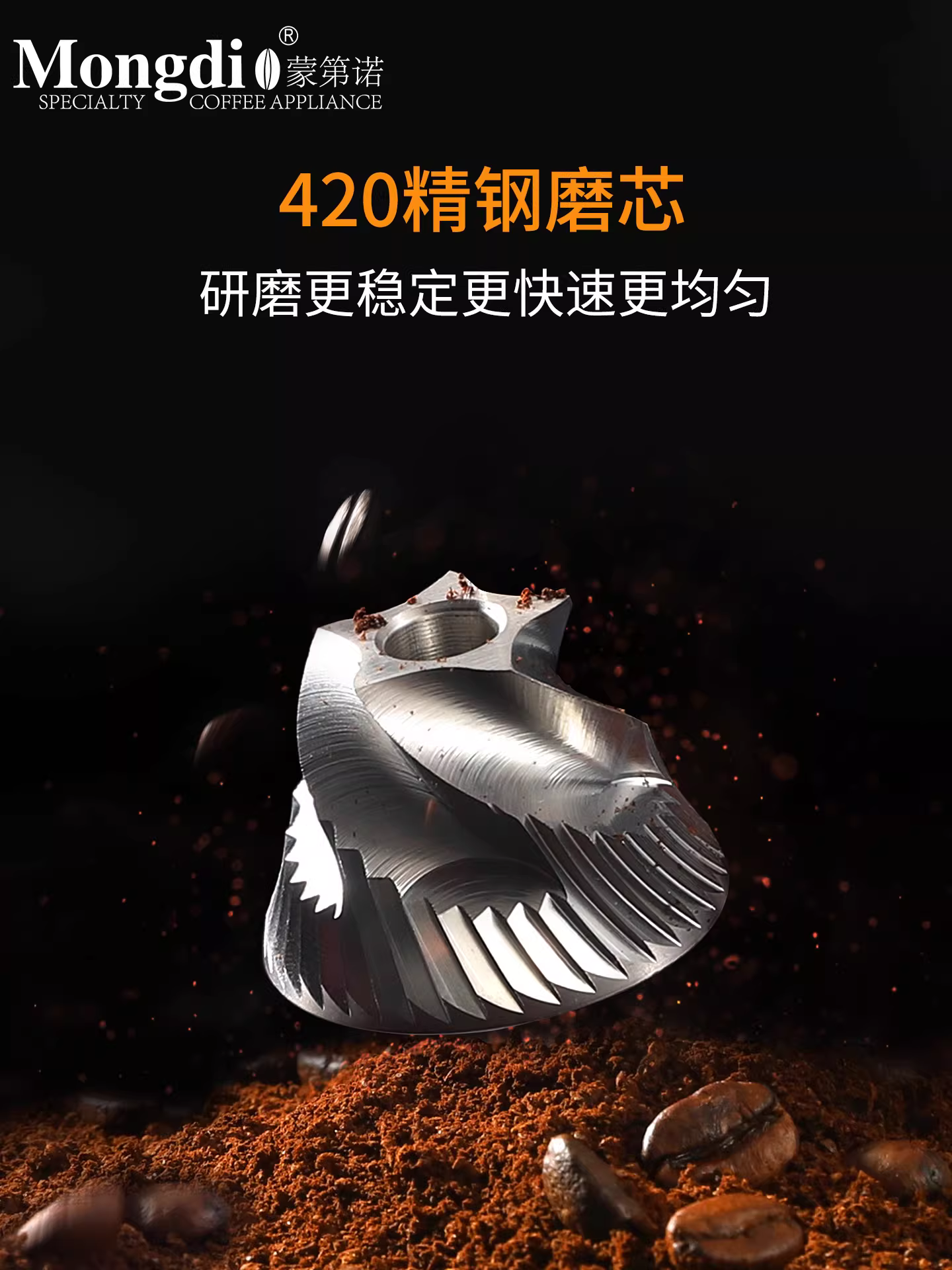 Máy xay cà phê điện Mongdio máy xay cà phê bằng tay máy xay cà phê bằng tay espresso pha cà phê bằng tay máy xay điện