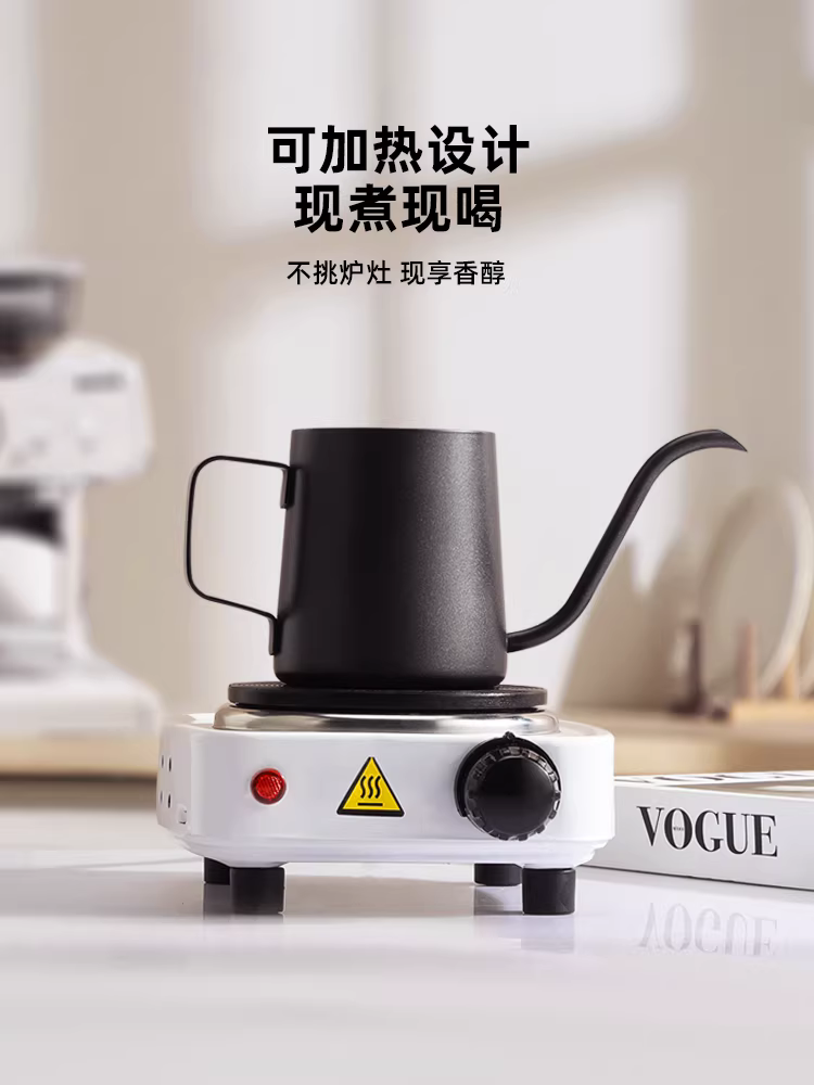 Ấm đun nước kiểu Mongdio, ấm đun nước cổ ngỗng nhỏ dùng trong gia đình, ấm đun nước bằng thép không gỉ, ấm pha cà phê