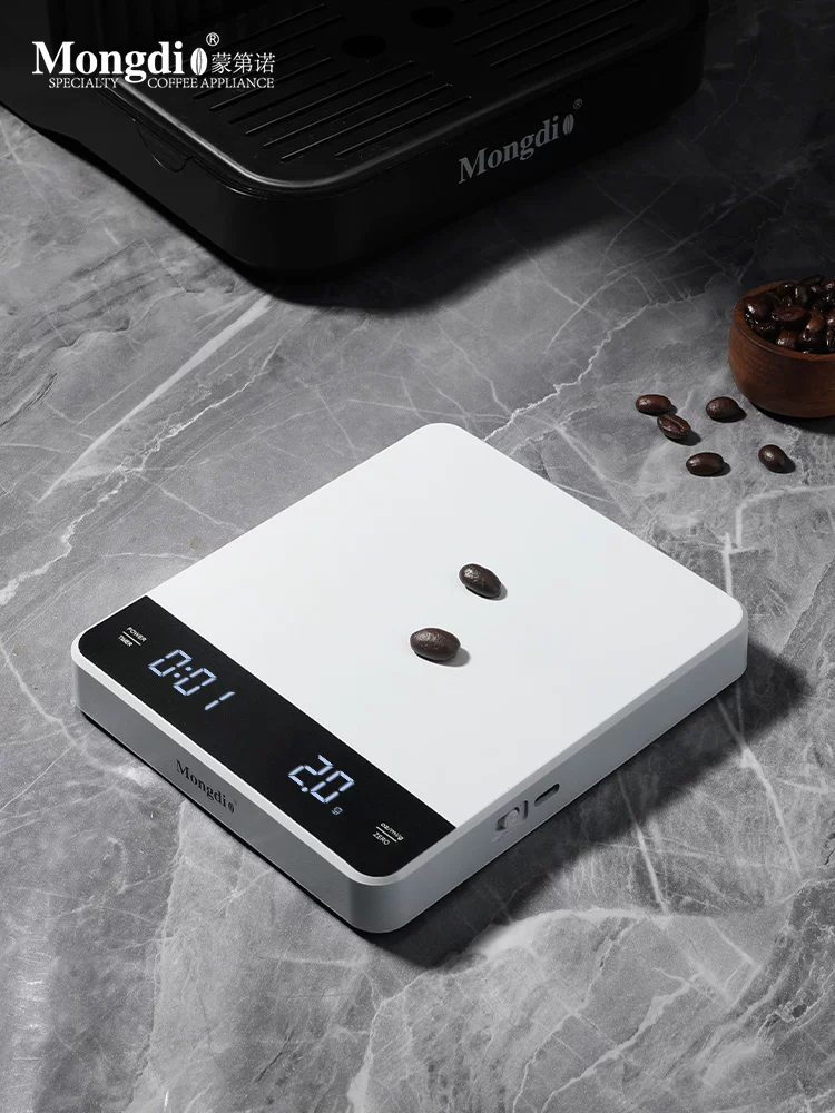 Cân điện tử cà phê Mongdio, cân cà phê, cân hạt cà phê, cân espresso, cân gram, cân hẹn giờ đặc biệt để pha cà phê thủ công
