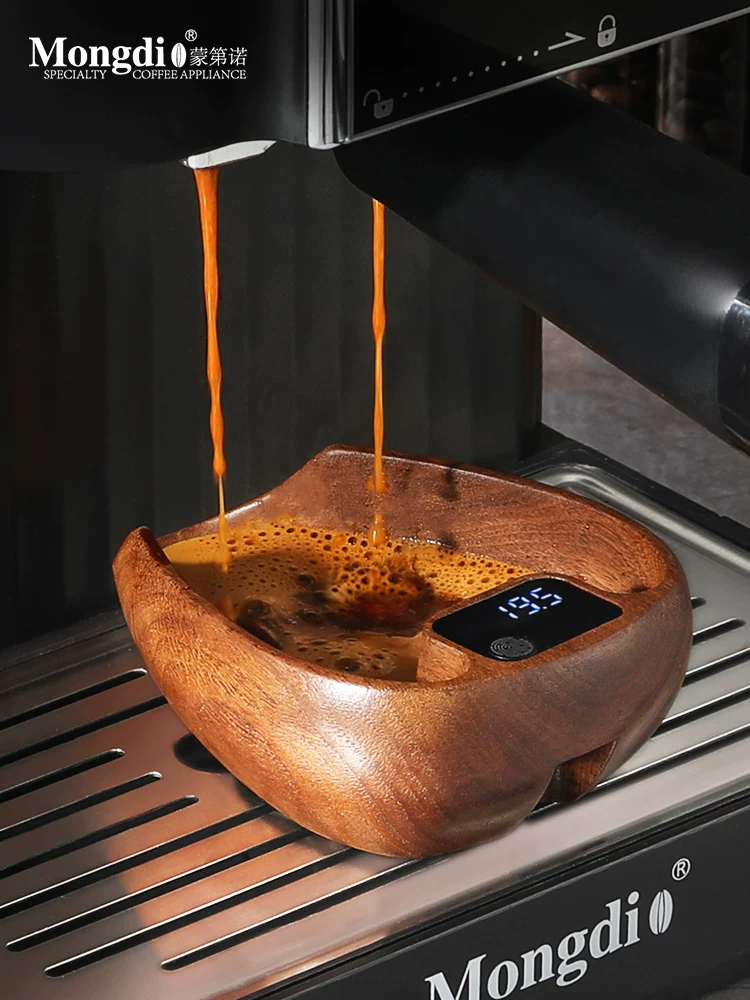Khay cân hạt cà phê Mongdio, cân điện tử cà phê, khay cân hạt cà phê, đĩa đựng hạt, thiết bị cân đặc biệt pha cà phê thủ công kiểu Ý