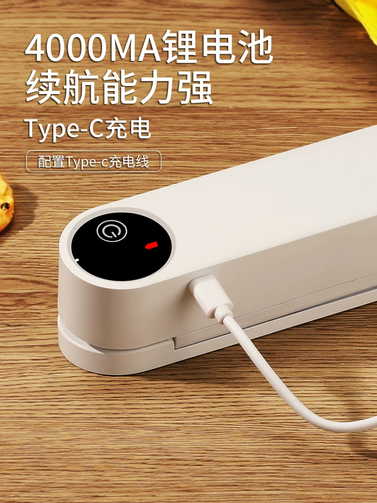 Máy hàn miệng túi Mongdio dùng trong gia đình, máy hàn miệng túi mini nhỏ gọn, tiện dụng, máy hàn thực phẩm, kẹp hàn nhiệt.