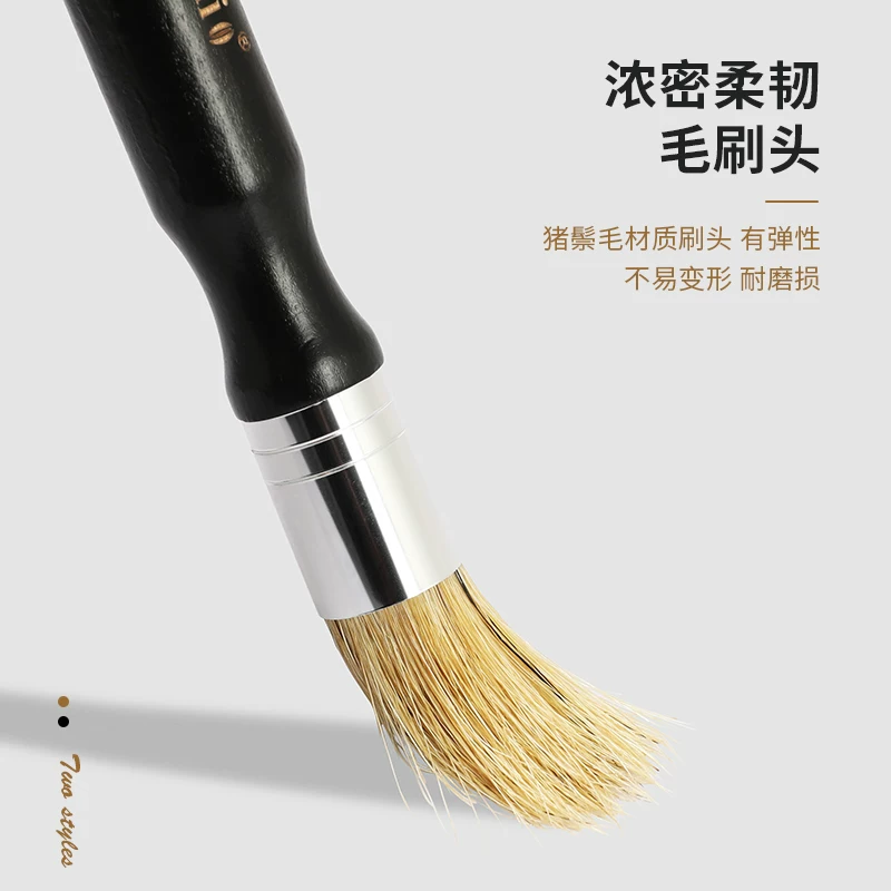 Bàn chải cà phê Mongdio bàn chải làm sạch máy xay gia dụng bàn chải làm sạch máy xay cầm tay cầm tay bàn chải làm sạch bột cà phê