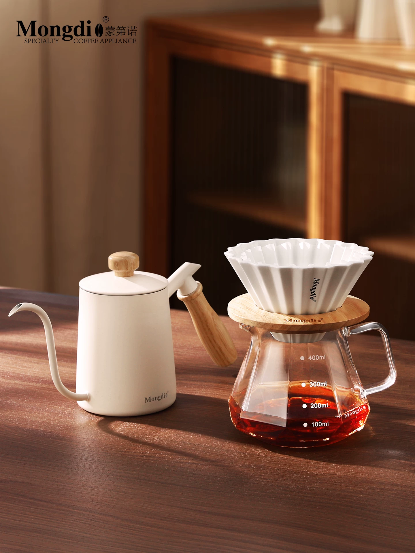 Bộ ấm pha cà phê Mongdio, cốc lọc cà phê, ấm pha cà phê, dụng cụ pha cà phê, máy xay cầm tay, máy pha cà phê, cốc lọc