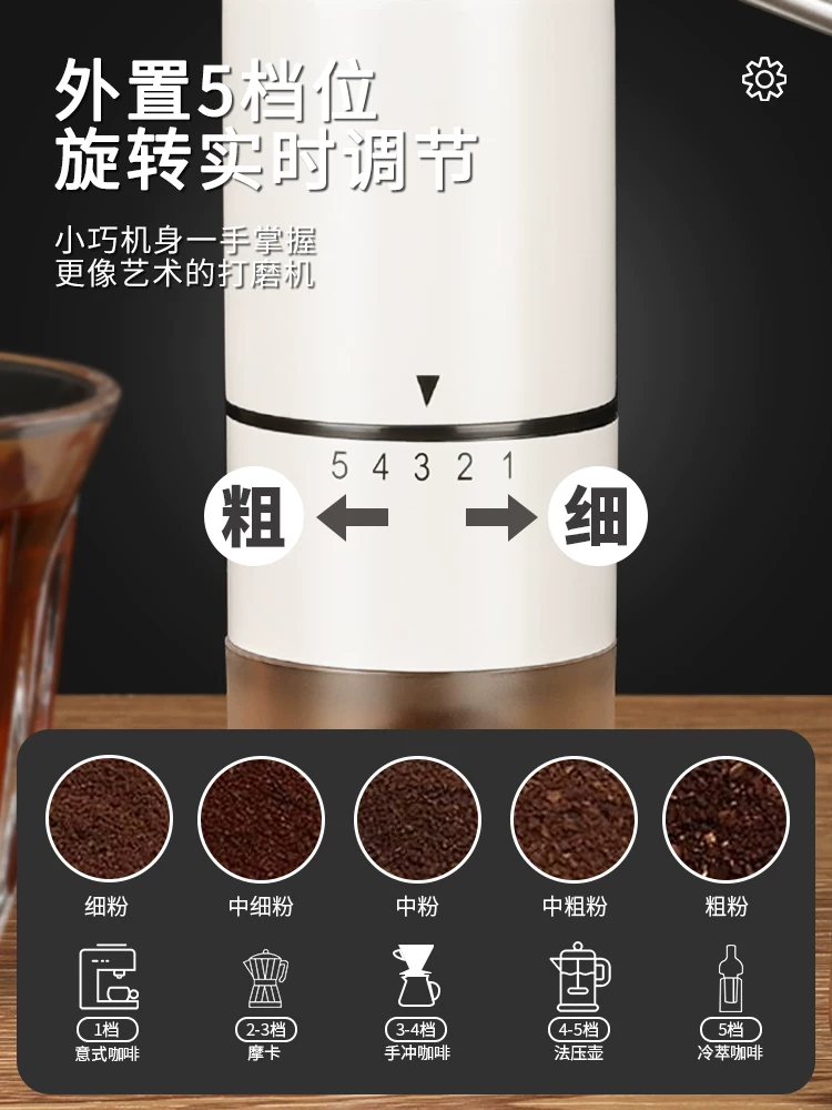 Máy xay cà phê bằng tay Mongdio Máy xay cà phê cầm tay Máy xay cà phê cầm tay Máy xay cà phê