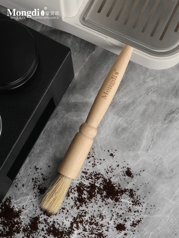 Bàn chải vệ sinh máy xay cà phê Mongdio, bàn chải vệ sinh cà phê, bàn chải vệ sinh bã cà phê, dụng cụ vệ sinh, bàn chải máy pha cà phê