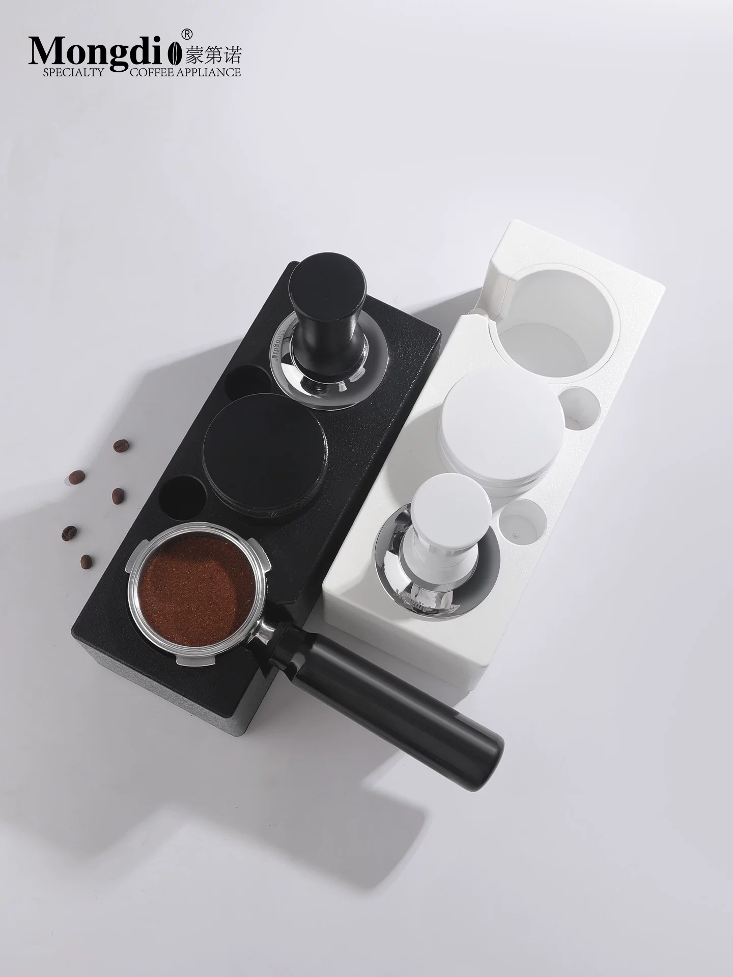 Dụng cụ ép cà phê bằng thép không gỉ, kích thước 51/58mm, phụ kiện máy pha cà phê Espresso, nhà phân phối bột Mongdio