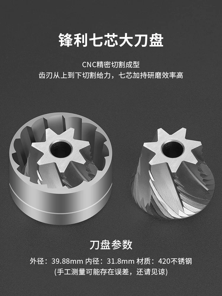 MongdioM60 máy xay cà phê quay tay máy xay cà phê bằng tay máy xay cà phê CNC máy xay bằng tay của Ý