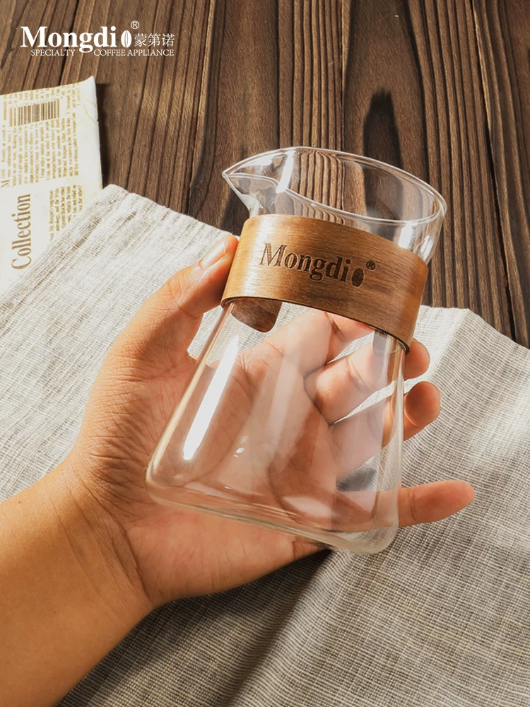 Bình pha cà phê Mongdio, cốc chia sẻ cà phê pha thủ công, cốc cà phê nhỏ giọt, bình cà phê thủy tinh, bình pha cà phê lạnh, cốc