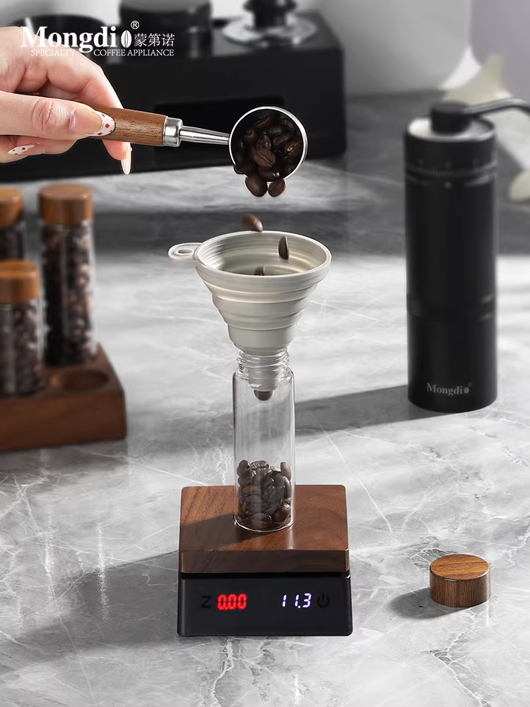 Bình đựng hạt cà phê Mongdio, lọ đựng hạt cà phê kín, lọ đựng, hộp đựng, giá trưng bày, hộp đựng