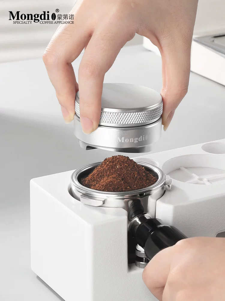 Máy ép cà phê Mongdio lực ép không đổi búa ép 58mm ba lớp phân phối dụng cụ máy pha cà phê phụ kiện trọn bộ