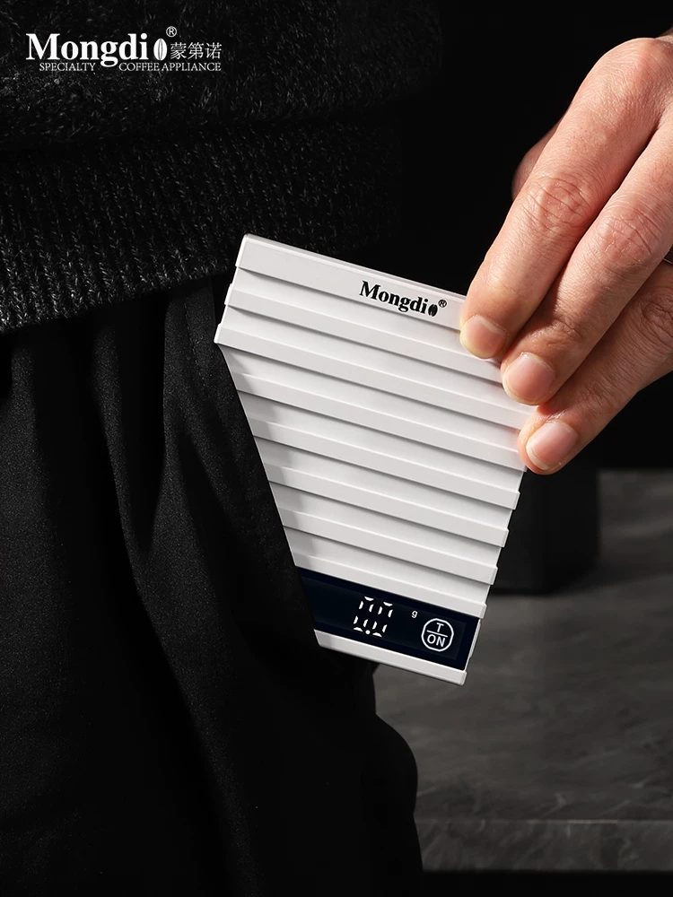 Cân điện tử cà phê Mongdio, cân cà phê espresso, cân hạt cà phê mini cầm tay, cân trọng lượng gram, cân cà phê pha thủ công