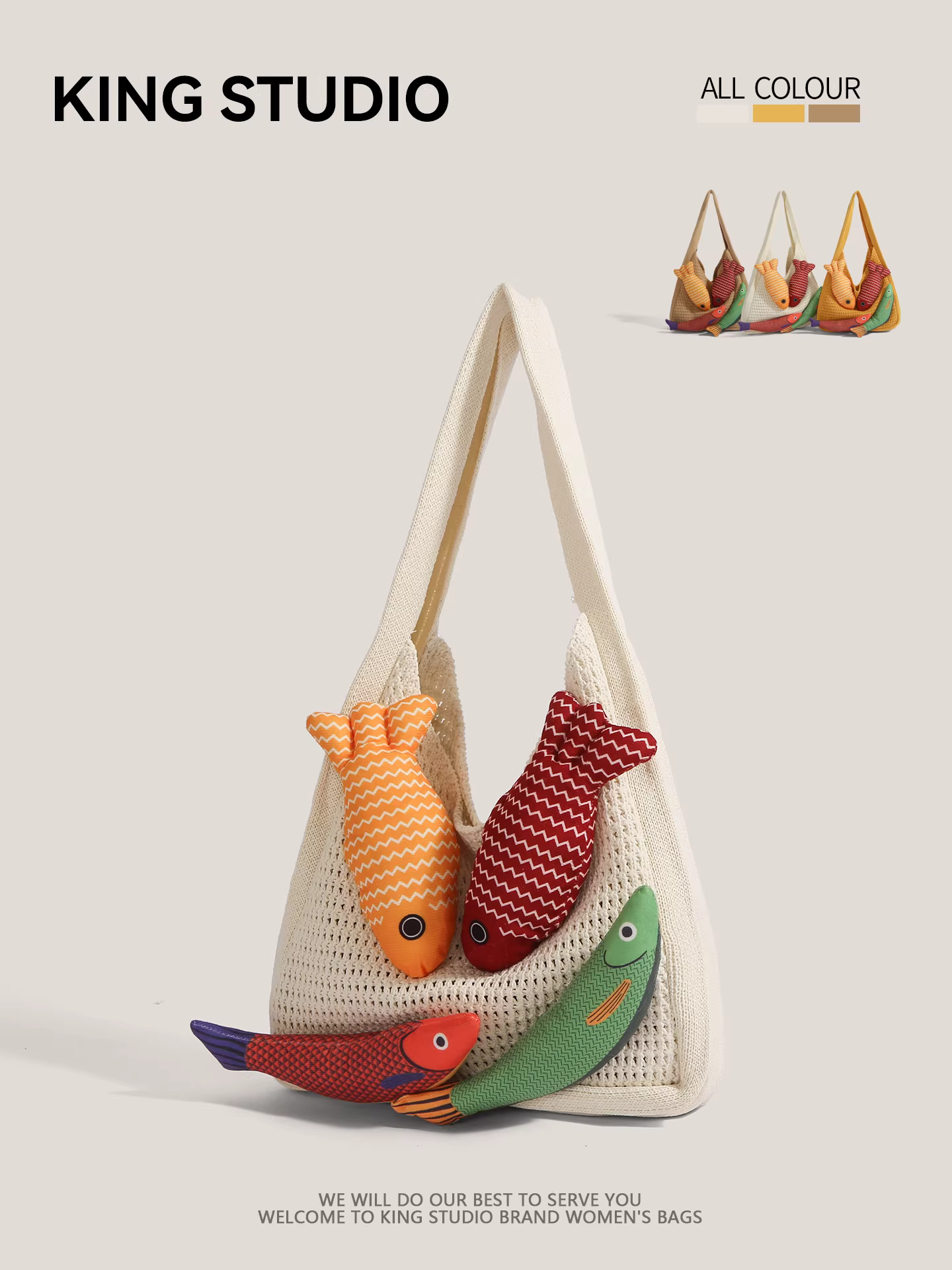 Túi đeo vai dệt kim cỡ lớn dành cho nữ, kiểu dáng mùa hè mới 2025, đa năng, thời trang, túi tote đi làm