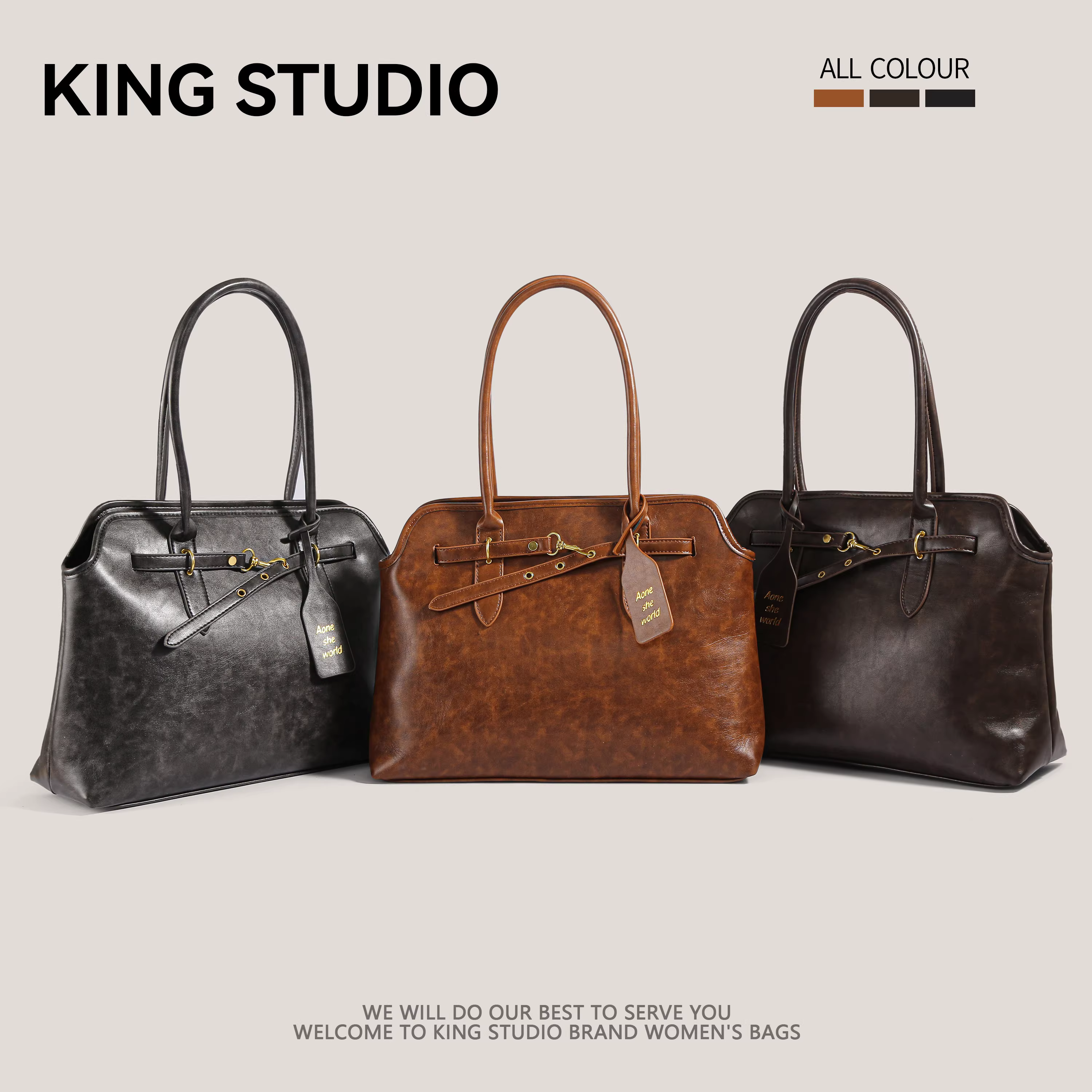 Túi đeo chéo nữ thời trang retro di động, mẫu mới 2025, đa năng, cao cấp, dung tích lớn