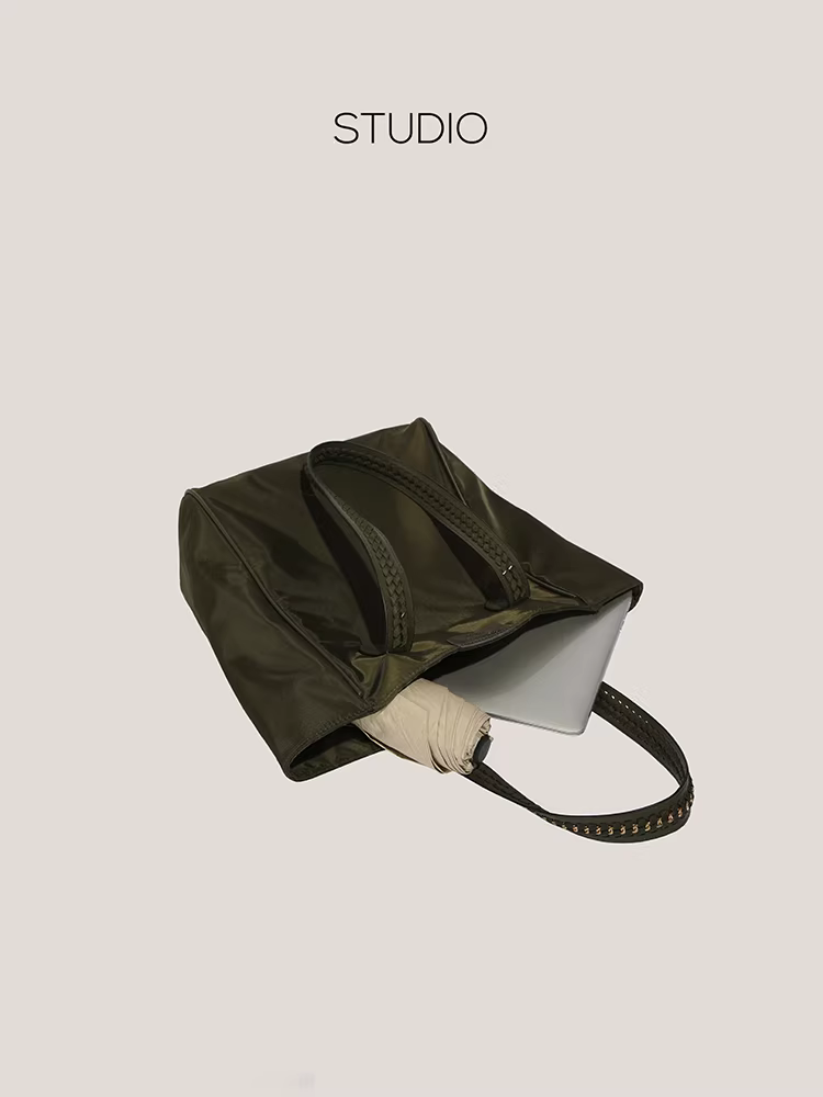 Túi xách nữ DrinKing dung tích lớn, mẫu mới 2025, thời trang đa năng, chất liệu vải Oxford cao cấp, đeo vai