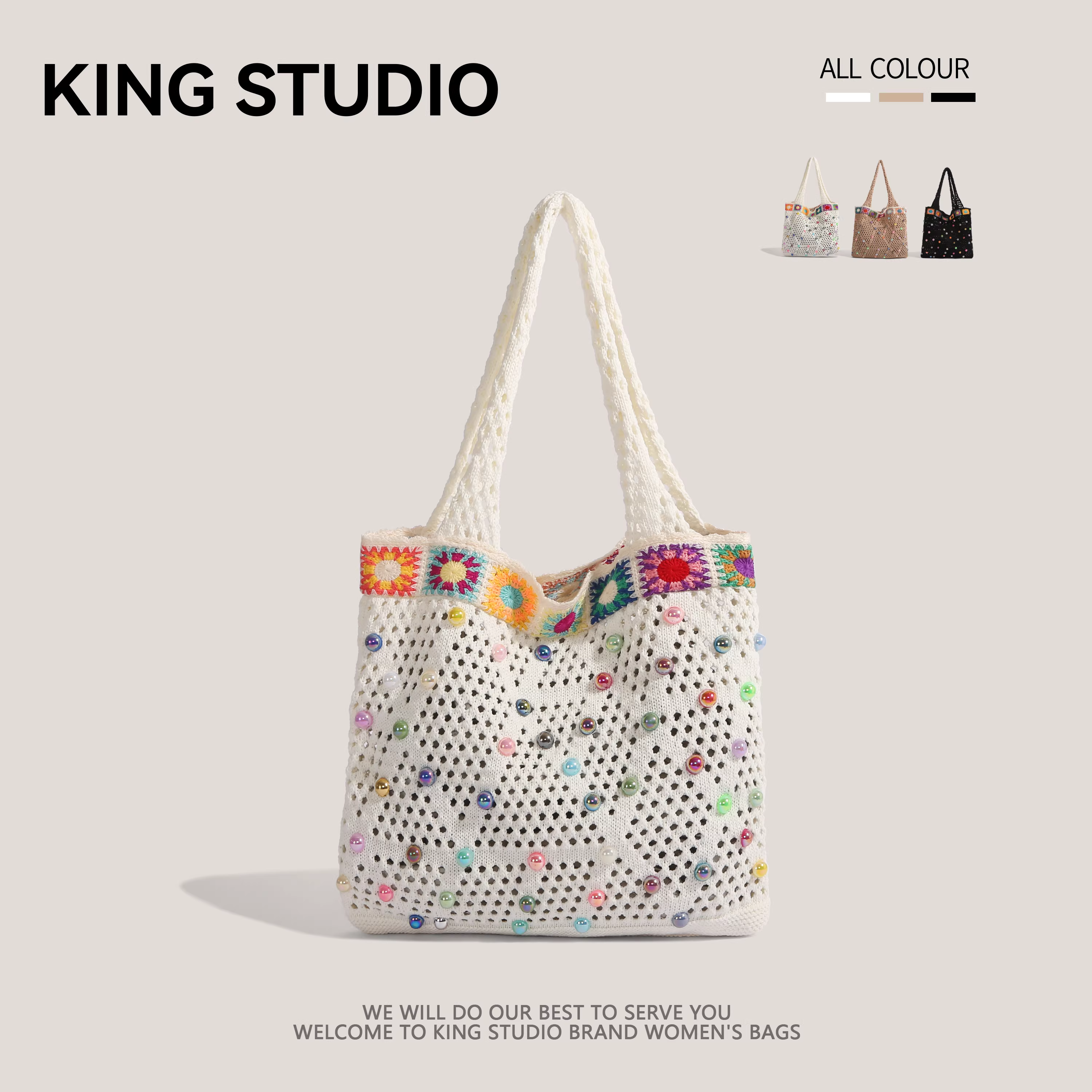 Túi xách phong cách lười biếng dành cho nữ 2025, mẫu mới, dung tích lớn, túi đi biển mùa hè, phong cách nghỉ dưỡng biển, túi cói dệt, túi đi làm, túi dệt