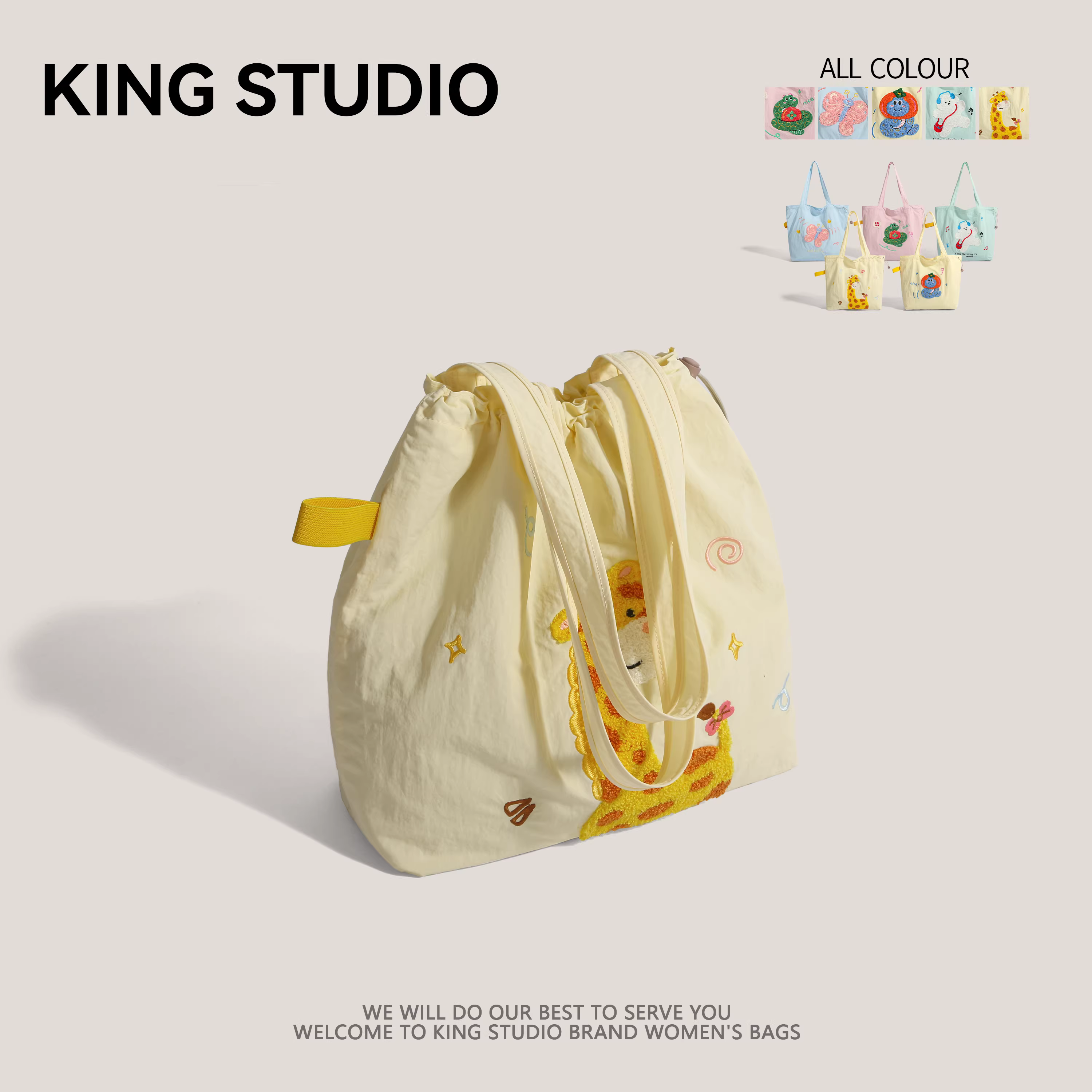 Túi vải Hàn Quốc cỡ lớn thời trang dành cho nữ 2025, đa năng, dễ thương, kiểu học sinh, túi đeo vai, túi đi làm