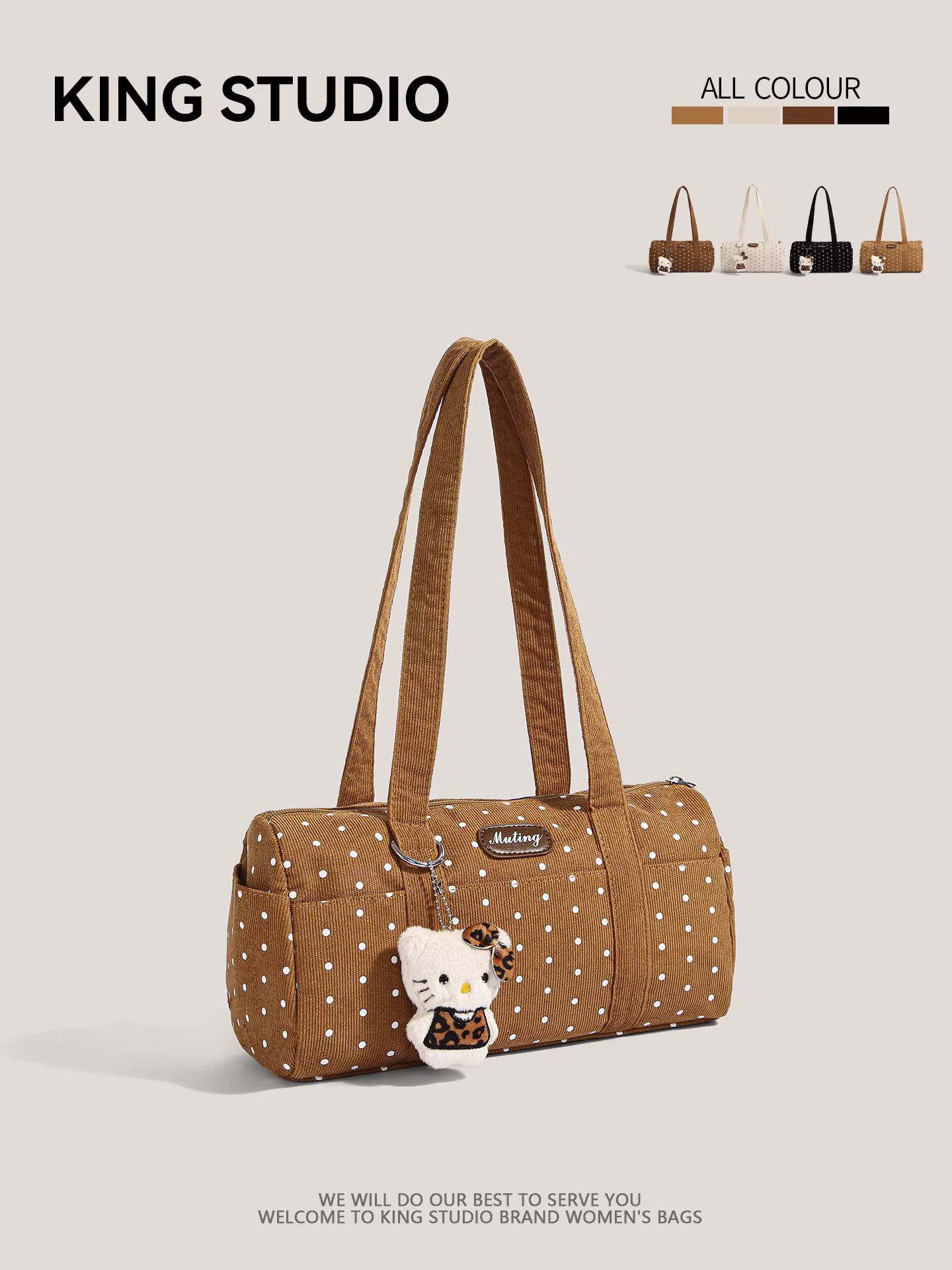 Túi đeo chéo nữ chất liệu nhung kẻ caro, dung tích lớn, thời trang thu đông 2025, đa năng, tiện dụng, kiểu dáng mới