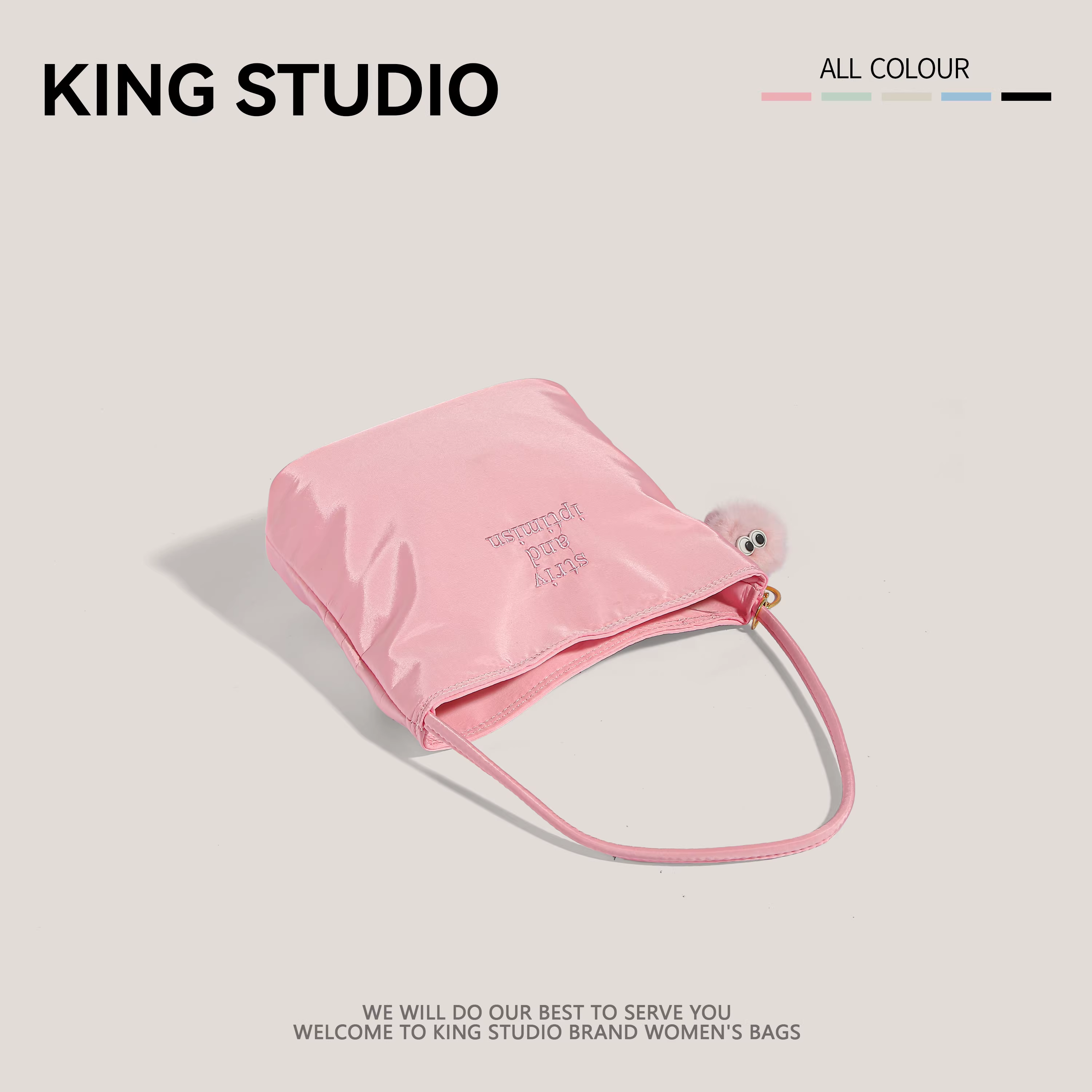 Túi xách nylon thiết kế độc đáo dành cho nữ 2025, mẫu mới thời thượng mùa hè, đa năng, đeo chéo, kiểu xô, đeo vai