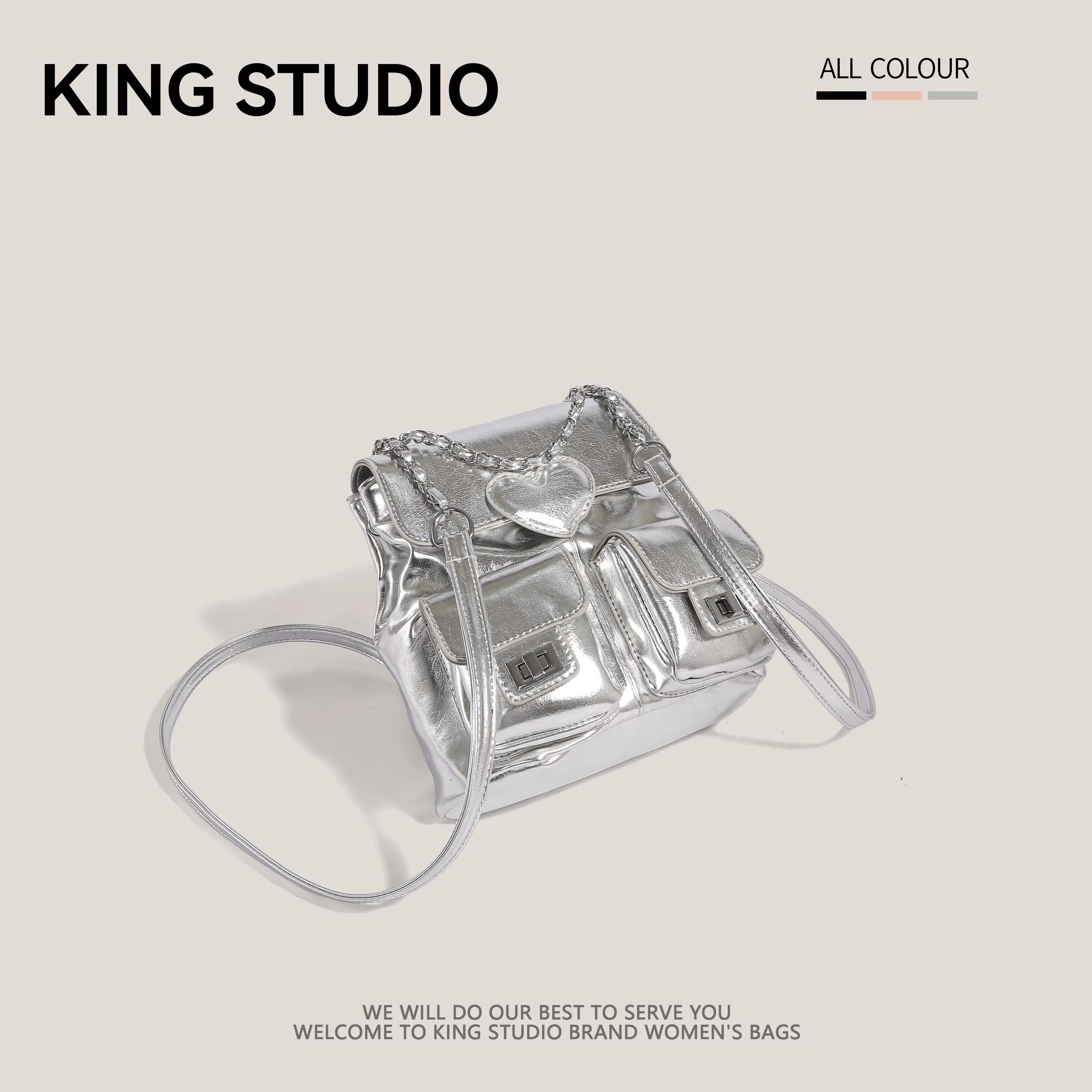 Ba lô nữ cao cấp, mẫu mới 2025, thời trang Hàn Quốc, đa năng, kiểu dáng xô, có dây đeo, túi du lịch