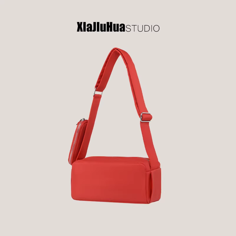 Túi đeo chéo hình gối nhỏ hình vuông đơn giản DrinKing2025 dành cho nữ, túi đeo vai/nách đa năng, phong cách độc đáo.