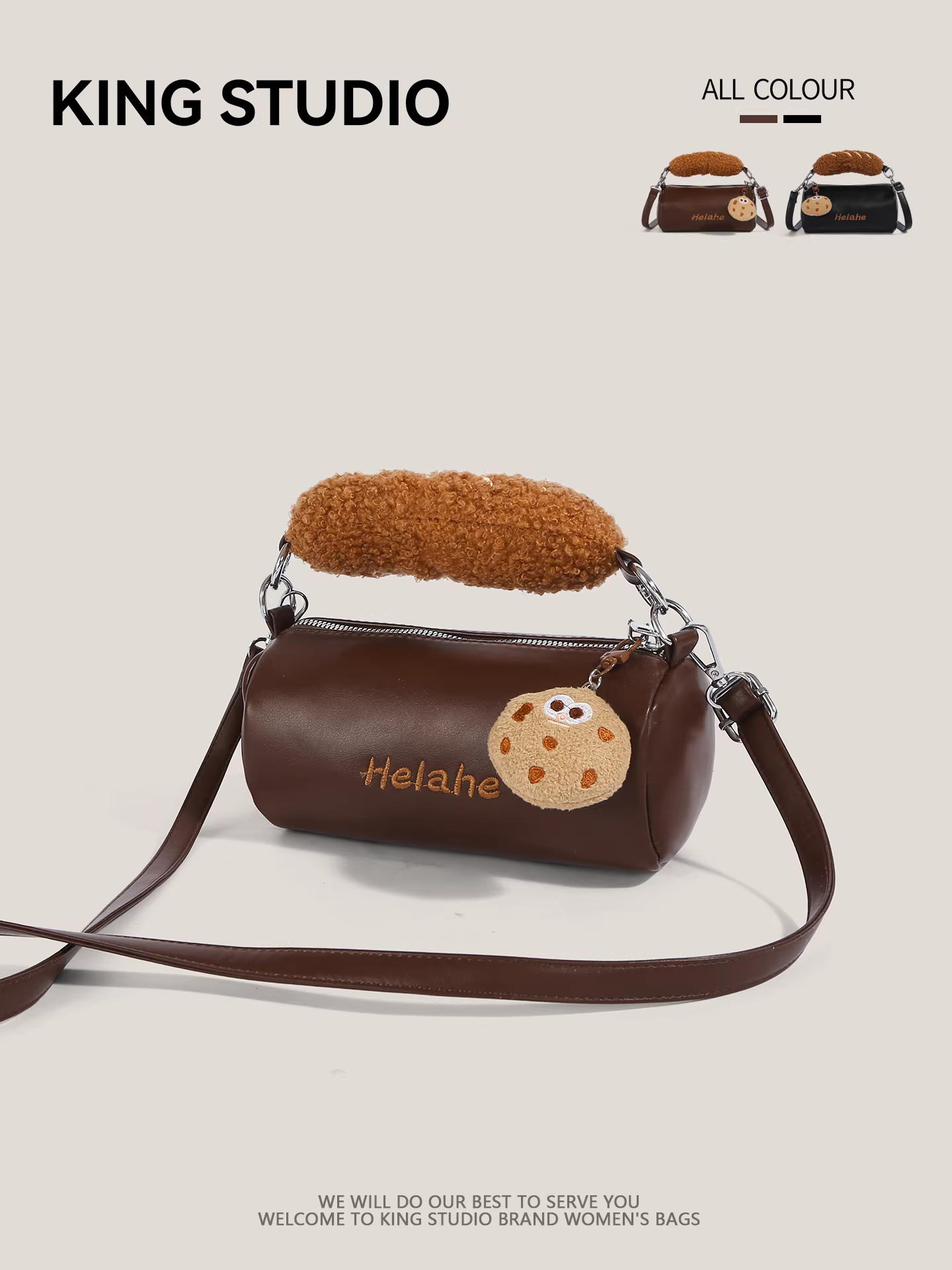 Túi đeo vai mini dễ thương dành cho nữ, mẫu mới 2026, kiểu dáng độc đáo, siêu hot, phong cách retro, đa năng, đeo chéo, đeo vai.