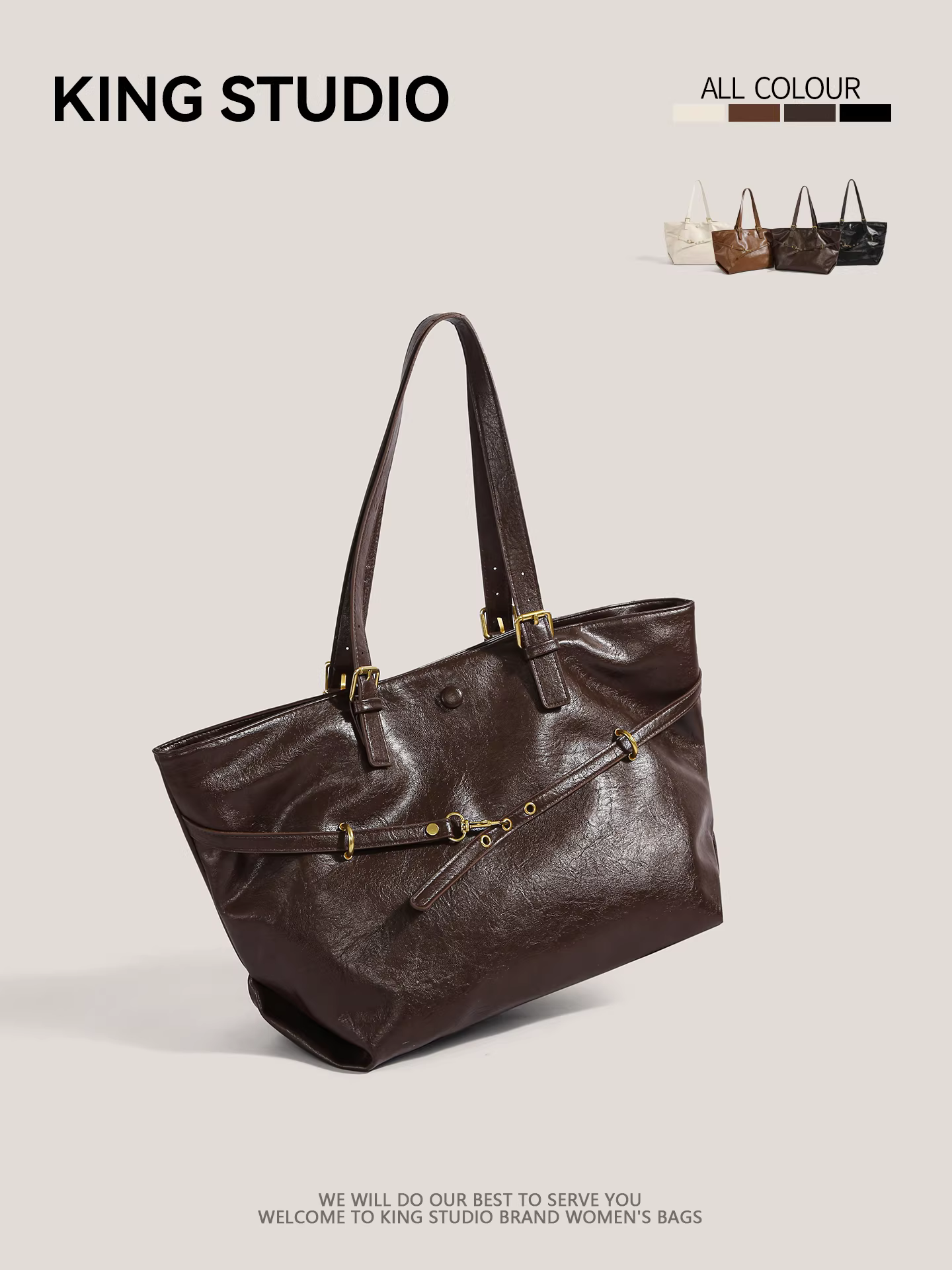 Túi đeo chéo Maillard retro dành cho nữ, mẫu mới thu đông 2025, cao cấp, dung tích lớn, phong cách thường ngày.