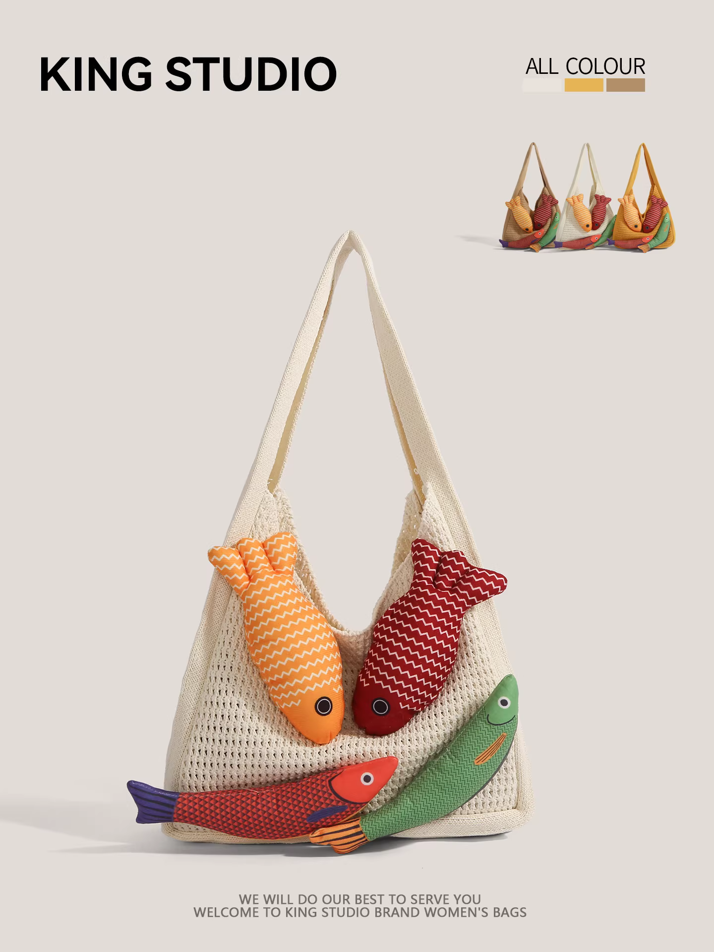 Túi đeo vai dệt kim cỡ lớn dành cho nữ, kiểu dáng mùa hè mới 2025, đa năng, thời trang, túi tote đi làm