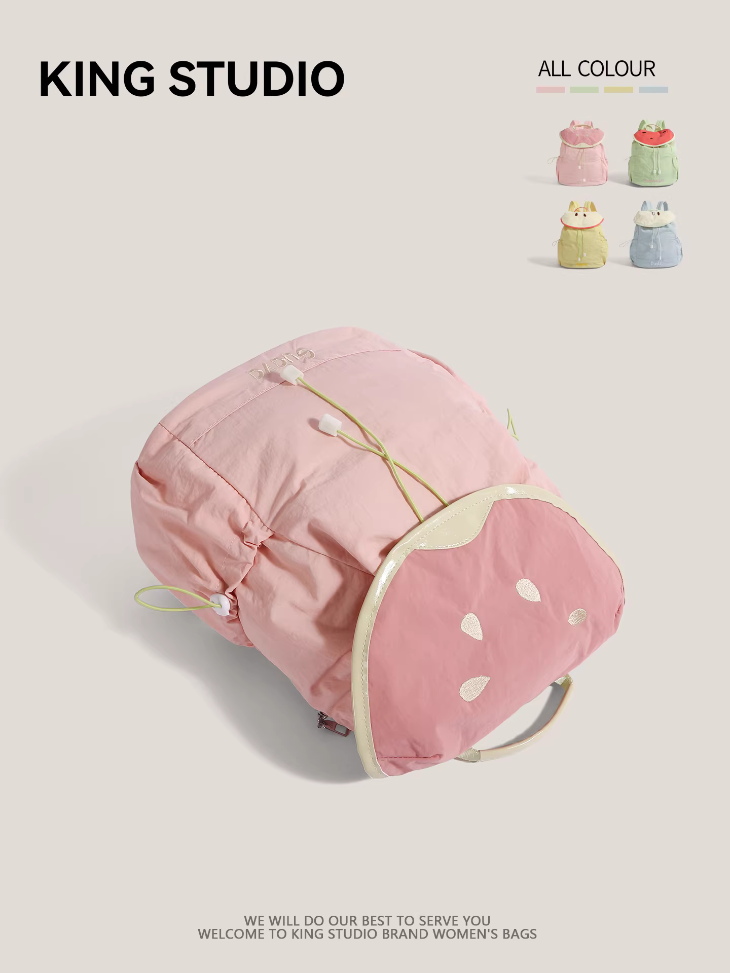 Ba lô Dopamine mùa hè dành cho nữ 2025 - Mẫu mới thời trang dễ thương, ba lô học sinh năng động, dung tích lớn