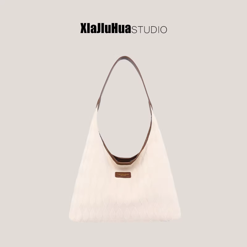 Túi đeo vai nữ DrinKing 2025, kiểu dáng mới thời thượng, chất liệu canvas may chần, dung tích lớn, đeo chéo.