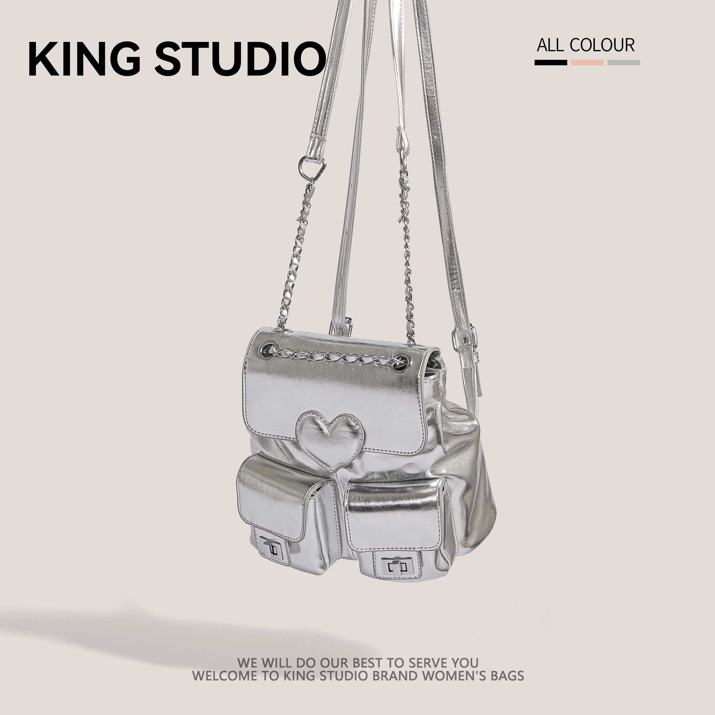 Ba lô nữ cao cấp, mẫu mới 2025, thời trang Hàn Quốc, đa năng, kiểu dáng xô, có dây đeo, túi du lịch