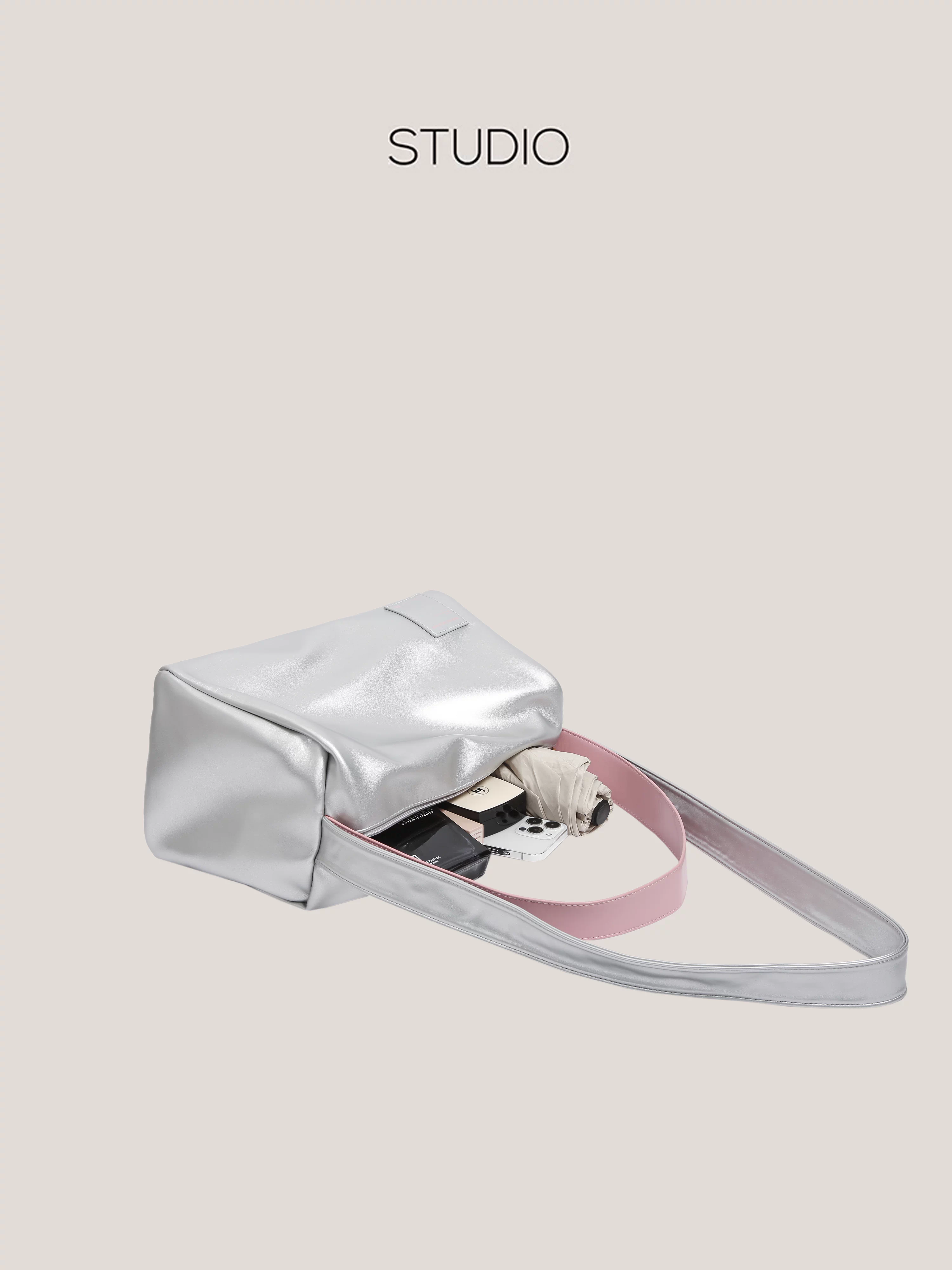 Túi đeo nách cỡ lớn DrinKing dành cho nữ, mẫu mới 2025, túi tote thời trang, túi đeo chéo học sinh, sinh viên