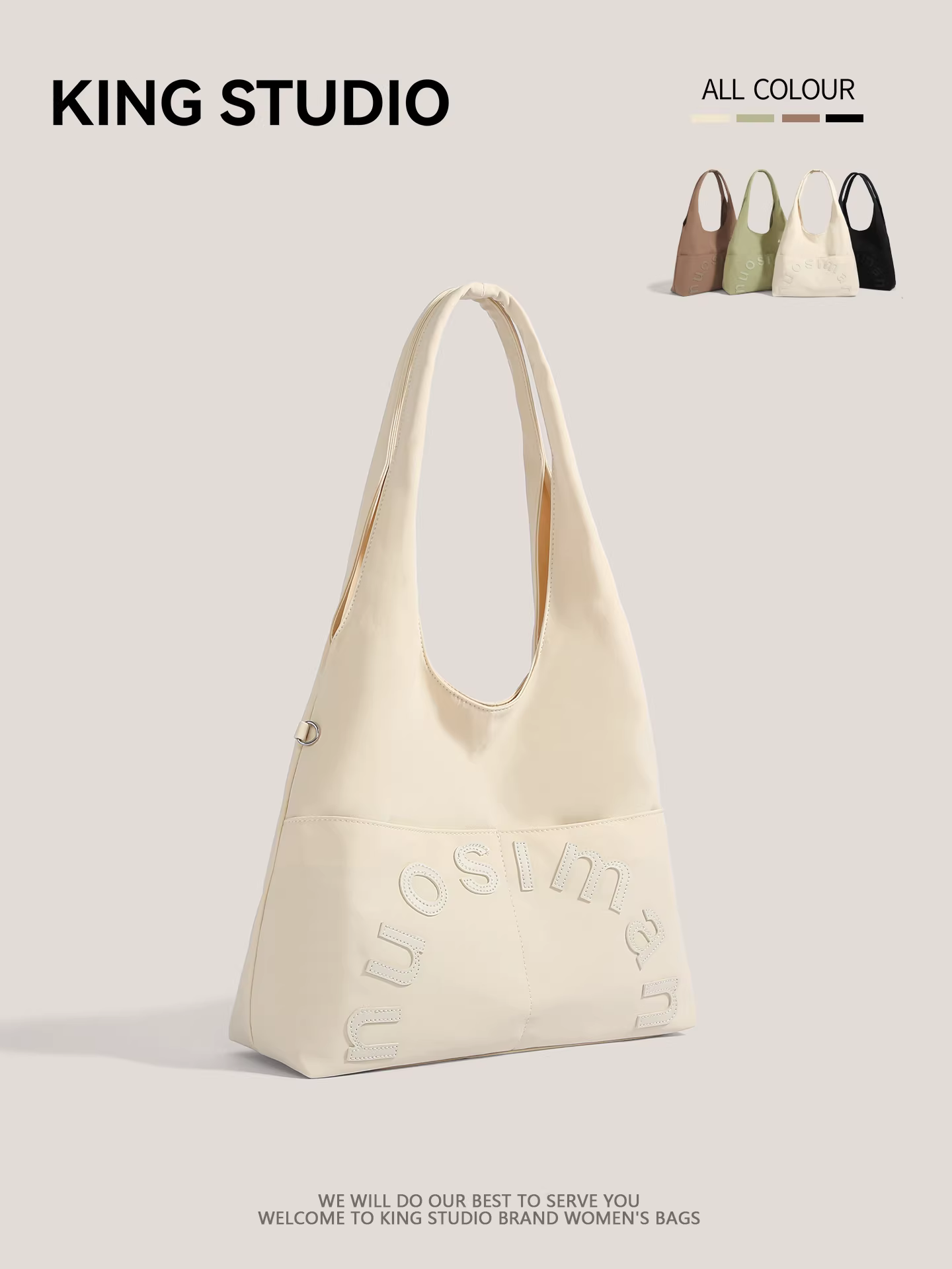 Túi vải bố cỡ lớn dành cho nữ, mẫu mới 2025, thời trang đa năng, túi đeo vai, túi đeo nách, túi tote đi làm