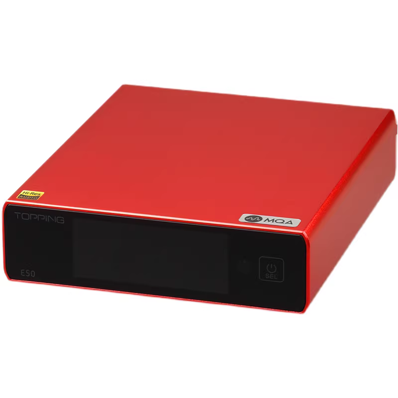Bộ giải mã âm thanh để bàn TOPPING E50 dành cho người đam mê HIFI, DAC ES9068AS giải mã cứng DSD MQA
