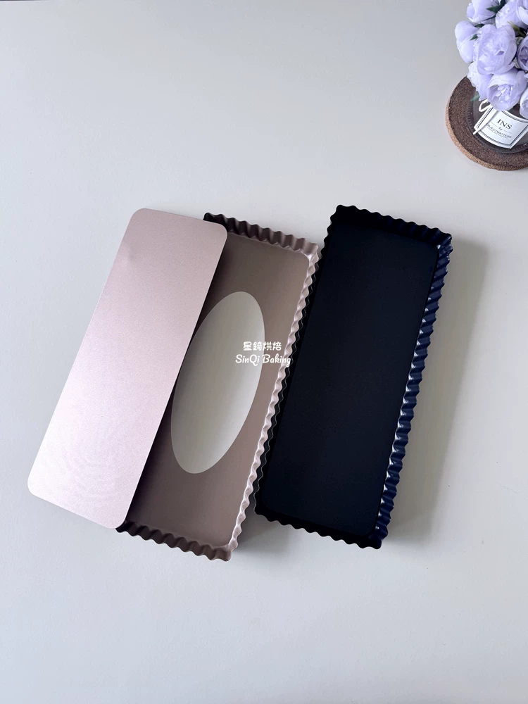 Xuất khẩu 14inch khay nướng bánh mì gợn sóng, khuôn nướng bánh táo, khuôn nướng bánh có đáy rời, khuôn bánh hoa cúc, chảo nướng bánh pizza chống dính