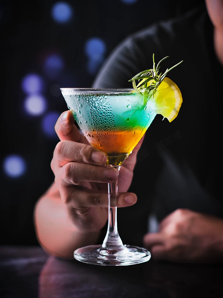 Ly cocktail pha lê sáng tạo, kiểu dáng thời thượng, ly rượu martini, ly rượu sâm banh, ly margarita