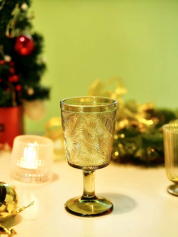 Ly rượu nóng Giáng sinh, ly cocktail, ly thủy tinh chịu nhiệt trong suốt, ly rượu sâm banh, ly rượu mùa đông