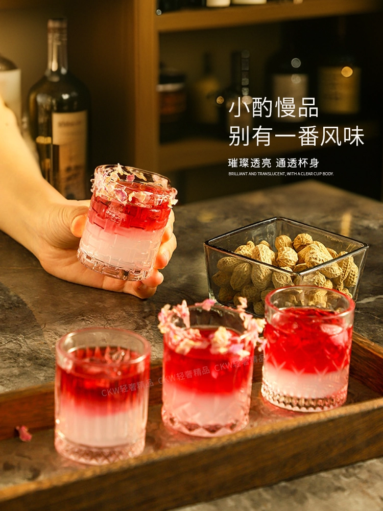 CKW Exquisite 0.1kg Ly rượu vang trắng Bộ đồ gia dụng Nhẹ nhàng Sang trọng Cao cấp Phong cách Trung Hoa Ly rượu nhỏ Ly rượu sáng tạo