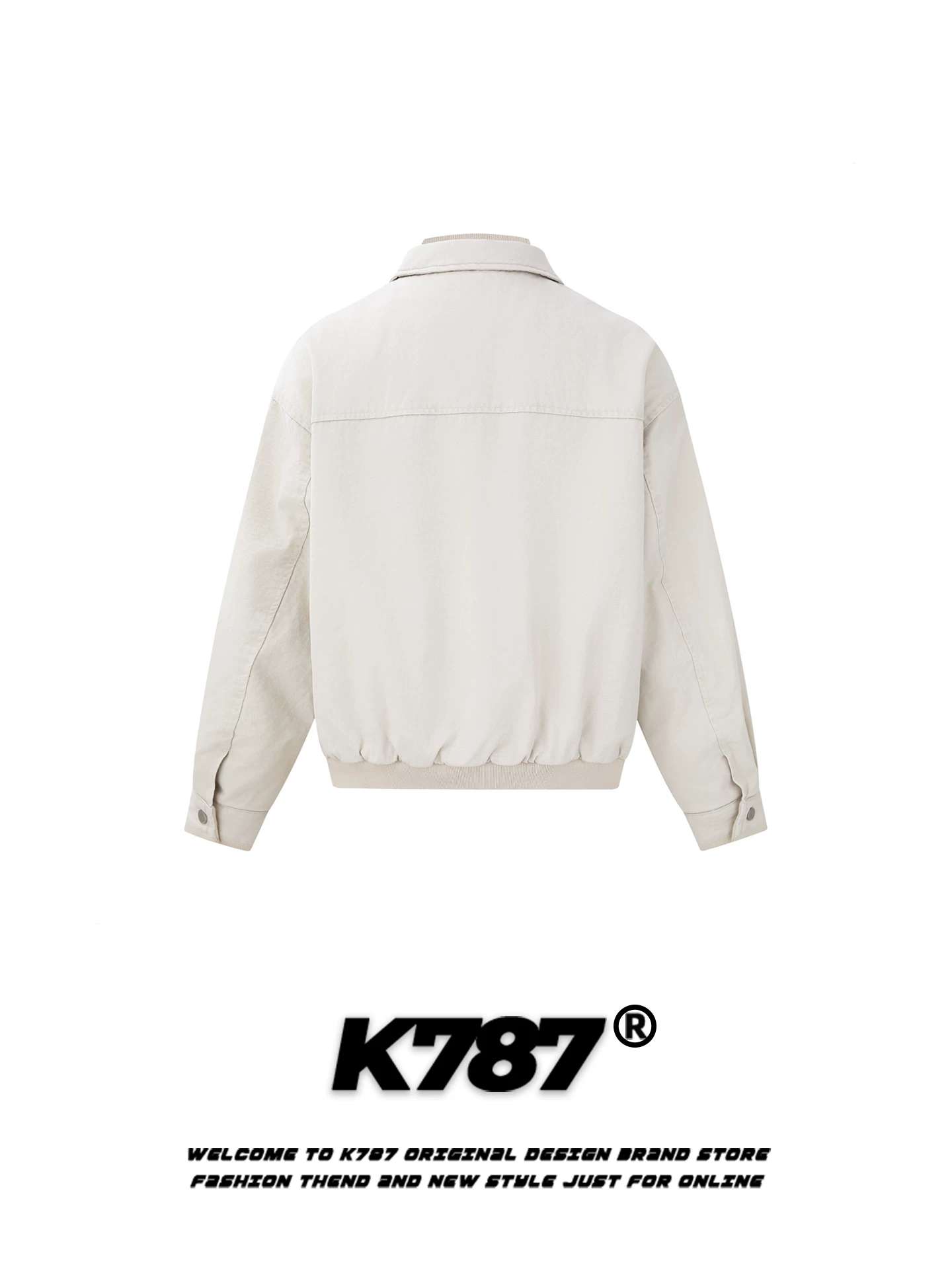 Áo khoác cotton cổ điển kiểu Mỹ K787 dành cho nam và nữ, áo khoác cotton ấm áp có đệm kiểu dáng rộng rãi hợp thời trang.
