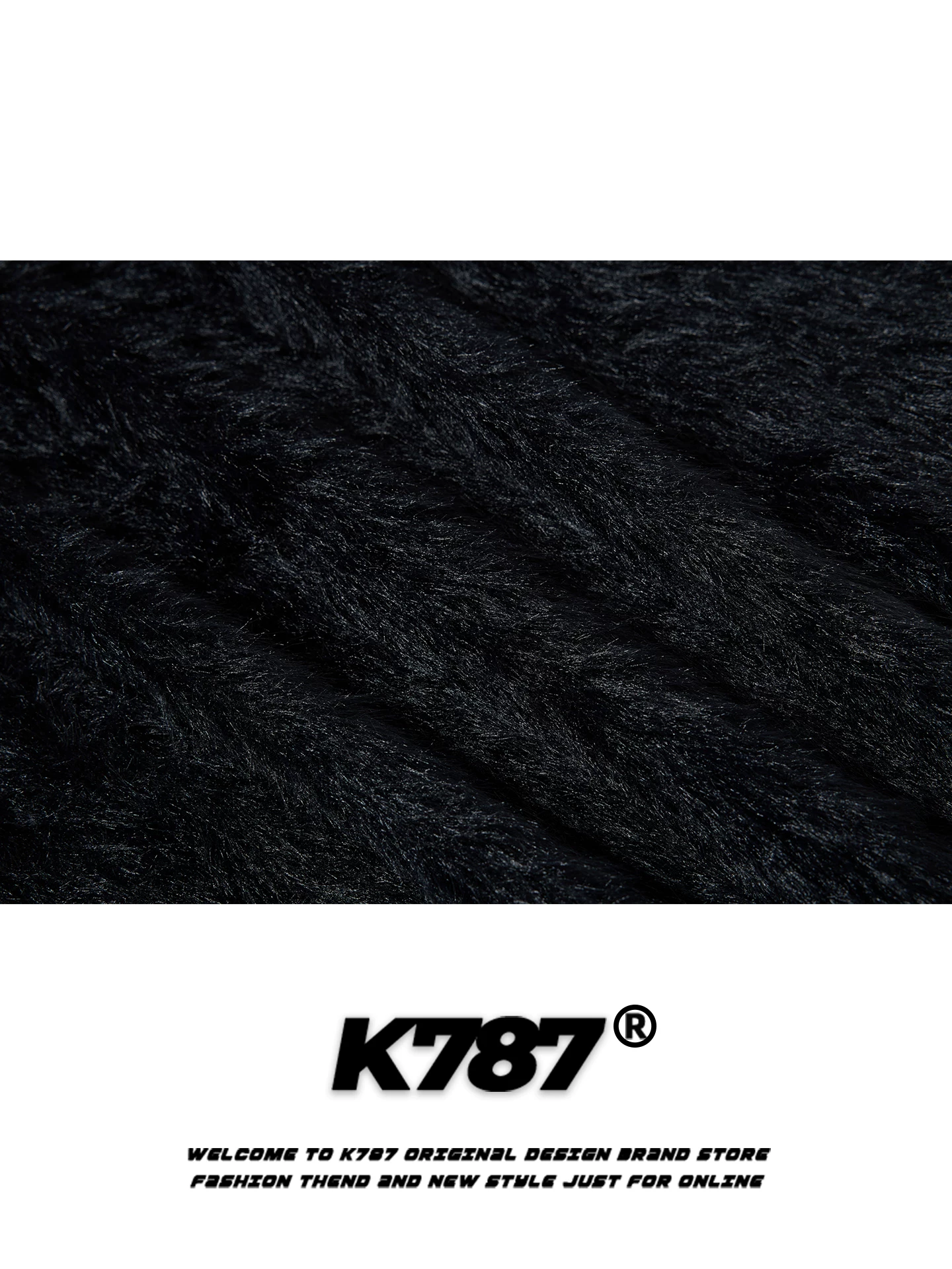 Áo len cổ tròn dệt jacquard kiểu Mỹ cổ điển K787 dành cho nam và nữ, kiểu dáng rộng rãi, thoải mái, phong cách lười biếng, áo len cặp đôi